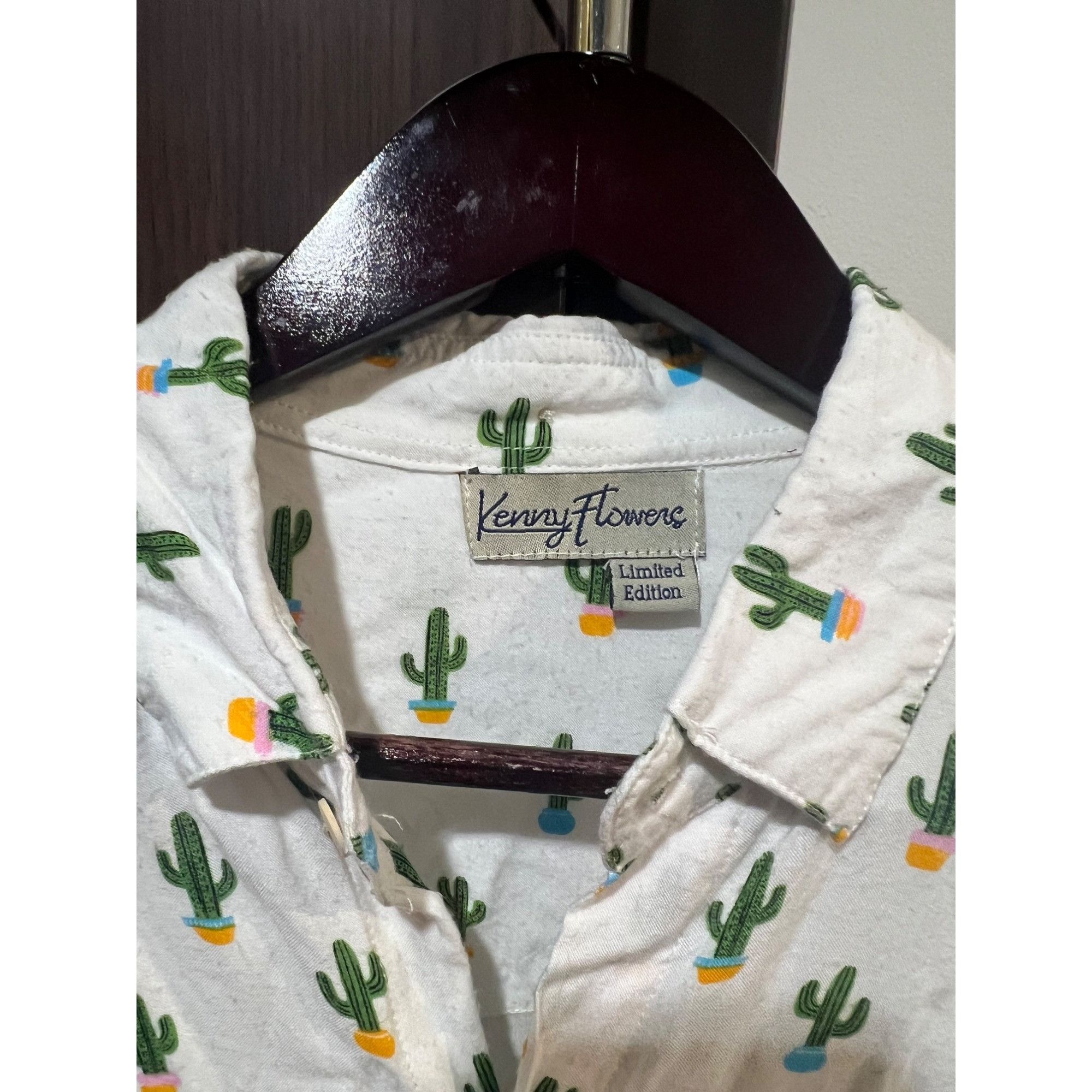 Kenny Flowers Kenny Flowers Limited Edition Short Sleeve Button Up Shirt - Size US M / EU 48-50 / 2 - 2 Thumbnail