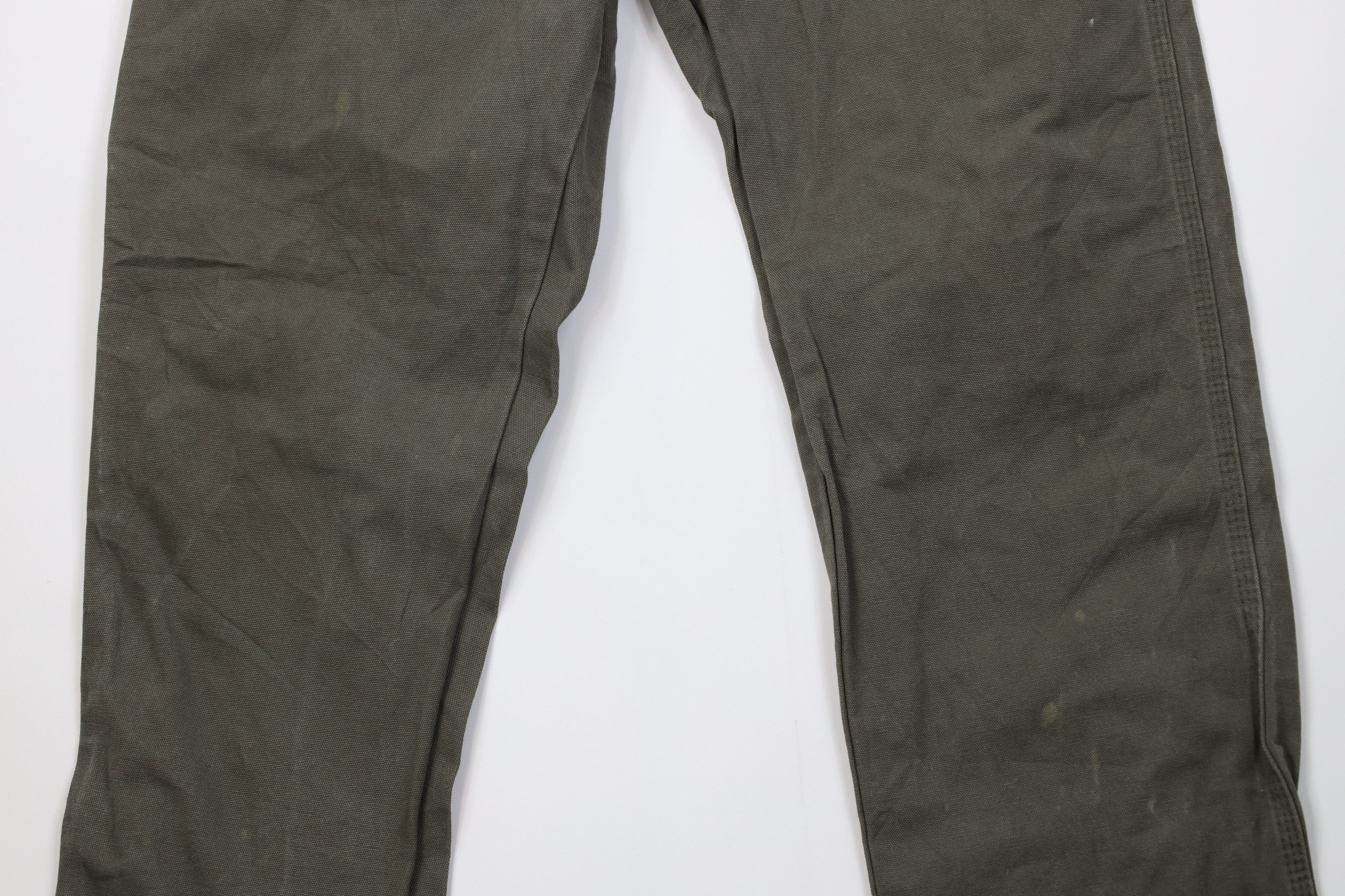 Dickies Vintage Y2K Dickies Canvas Wide Leg Dungaree Pants Green Size US 36 / EU 52 - 3 Thumbnail