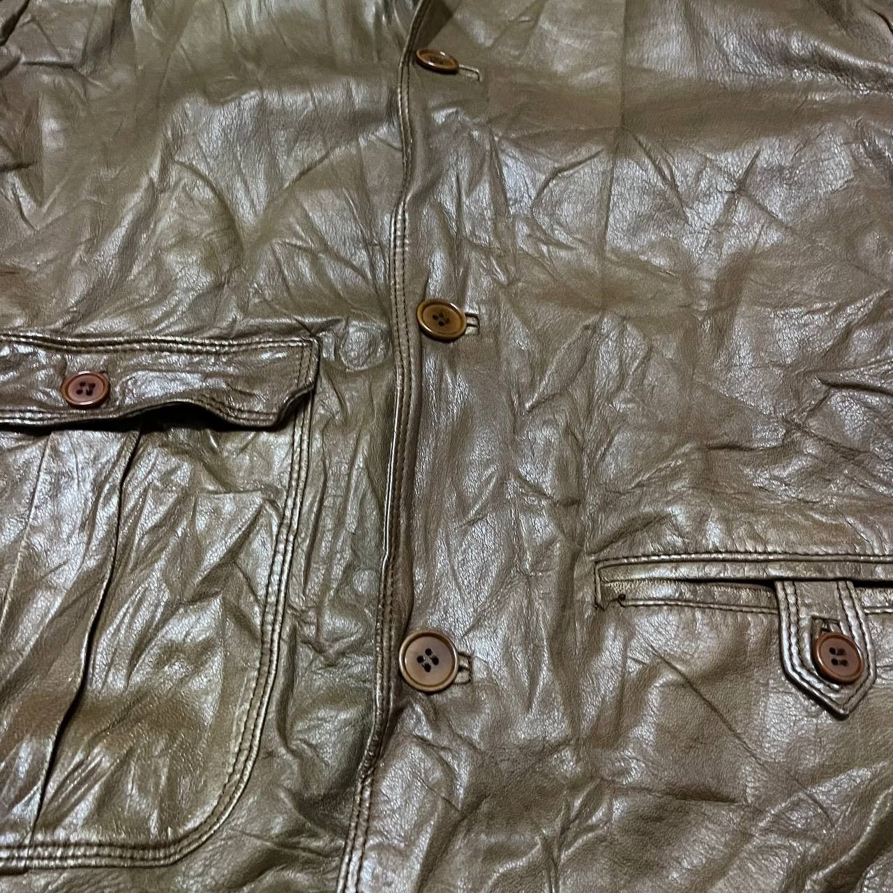 Valentino Vintage Valentino Pelle Lamb Skin Leather Jacket Size US S / EU 44-46 / 1 - 5 Thumbnail