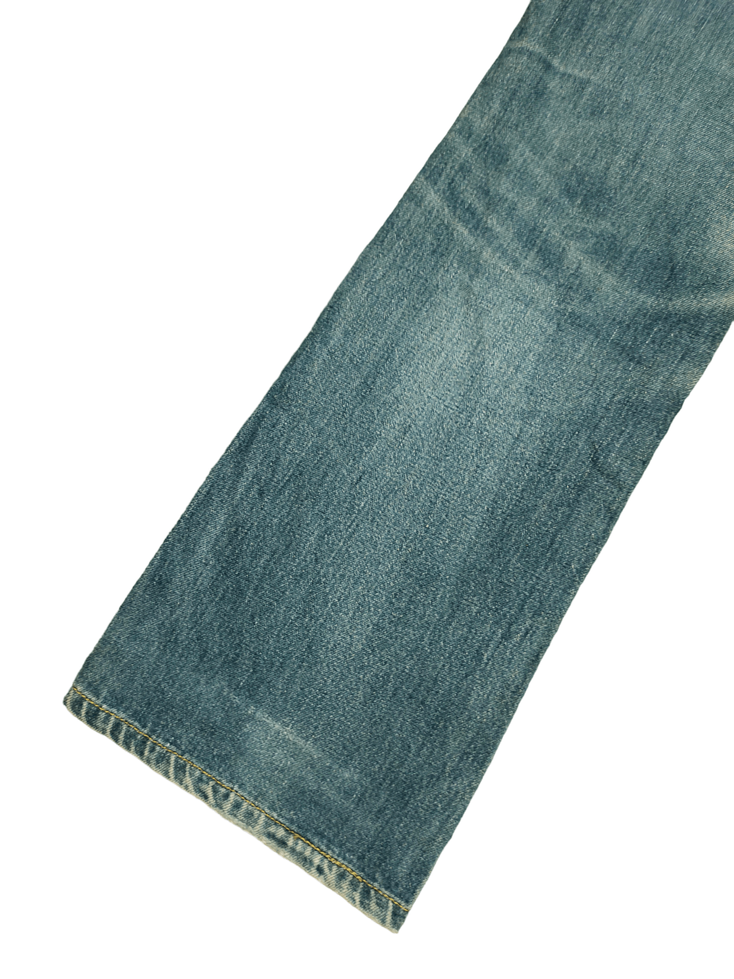 If Six Was Nine Flare Jeans Miss Lee Rider Clawmark Distress Denim Bootcut Size 26" / US 2 / IT 38 - 19 Thumbnail