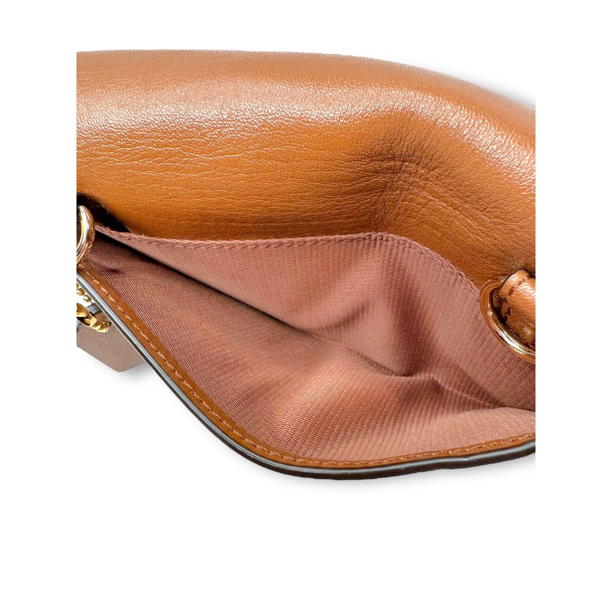 Coach Coach Brown Leather Wallet Purse Phone Holder Removable Stra Size ONE SIZE - 13 Thumbnail