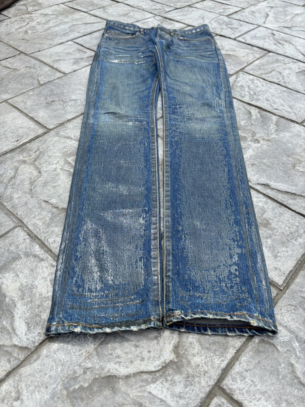 Dior Dior Hedi AW06 Luster Denim Size US 28 / EU 44 - 4 Thumbnail