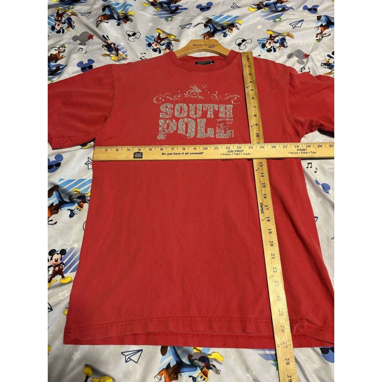 Southpole vintage skateboard south pole red y2k T-shirt Size Large Size US L / EU 52-54 / 3 - 5 Thumbnail