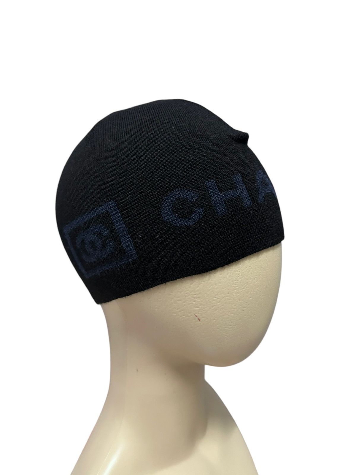 Chanel RARE ‼️ CHANEL Coco Mark logo beanie Size ONE SIZE - 3 Thumbnail