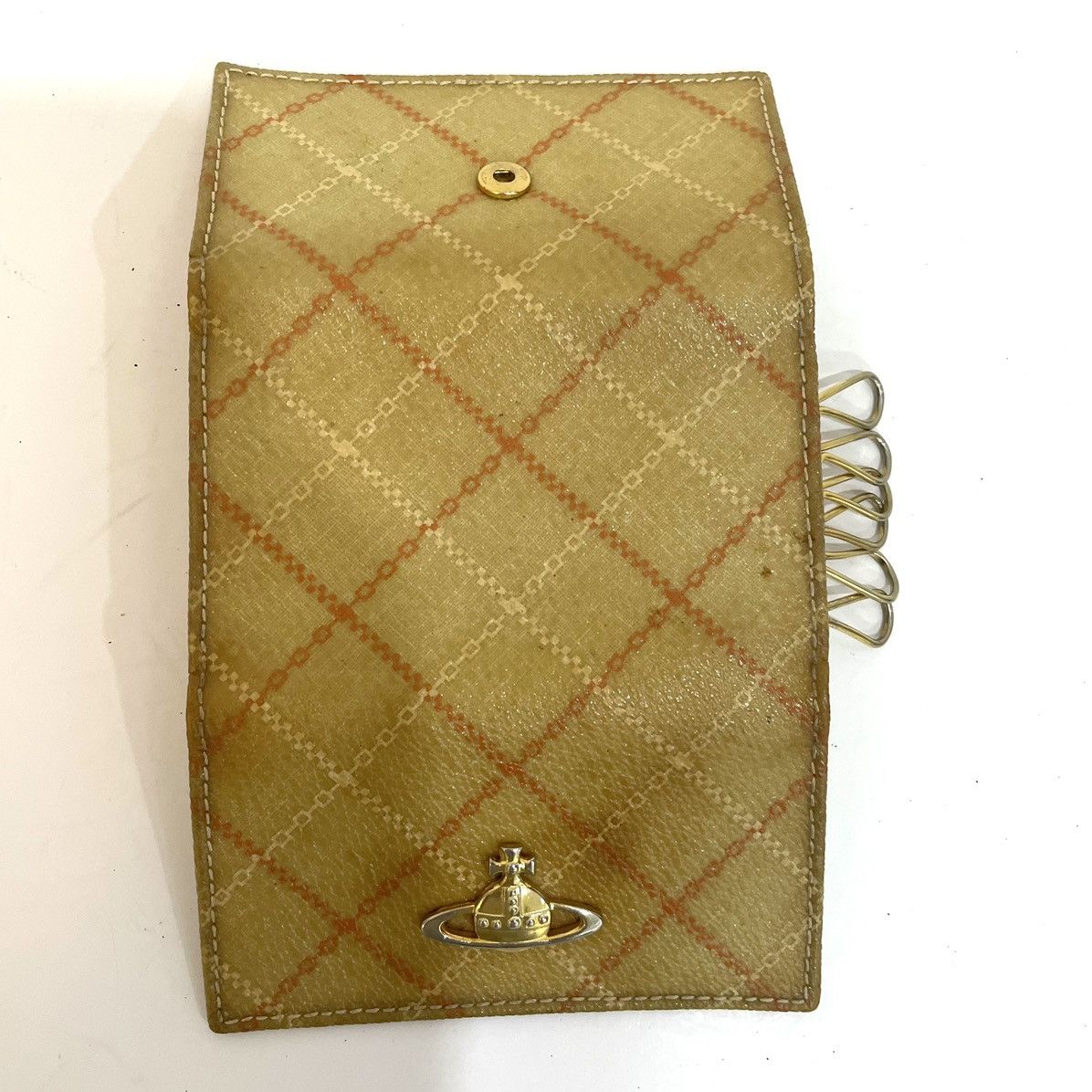 Vintage Vintage Leather Vinyl Orb Keyholder Wallet Size ONE SIZE - 10 Thumbnail