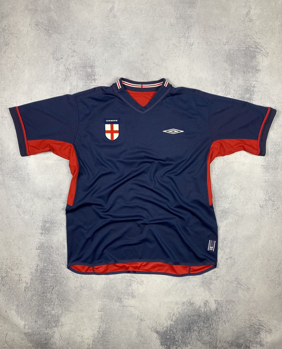 Umbro × Vintage Vintage 00s Umbro England Reversible Football Soccer Jersey Size US XL / EU 56 / 4 - 2 Thumbnail