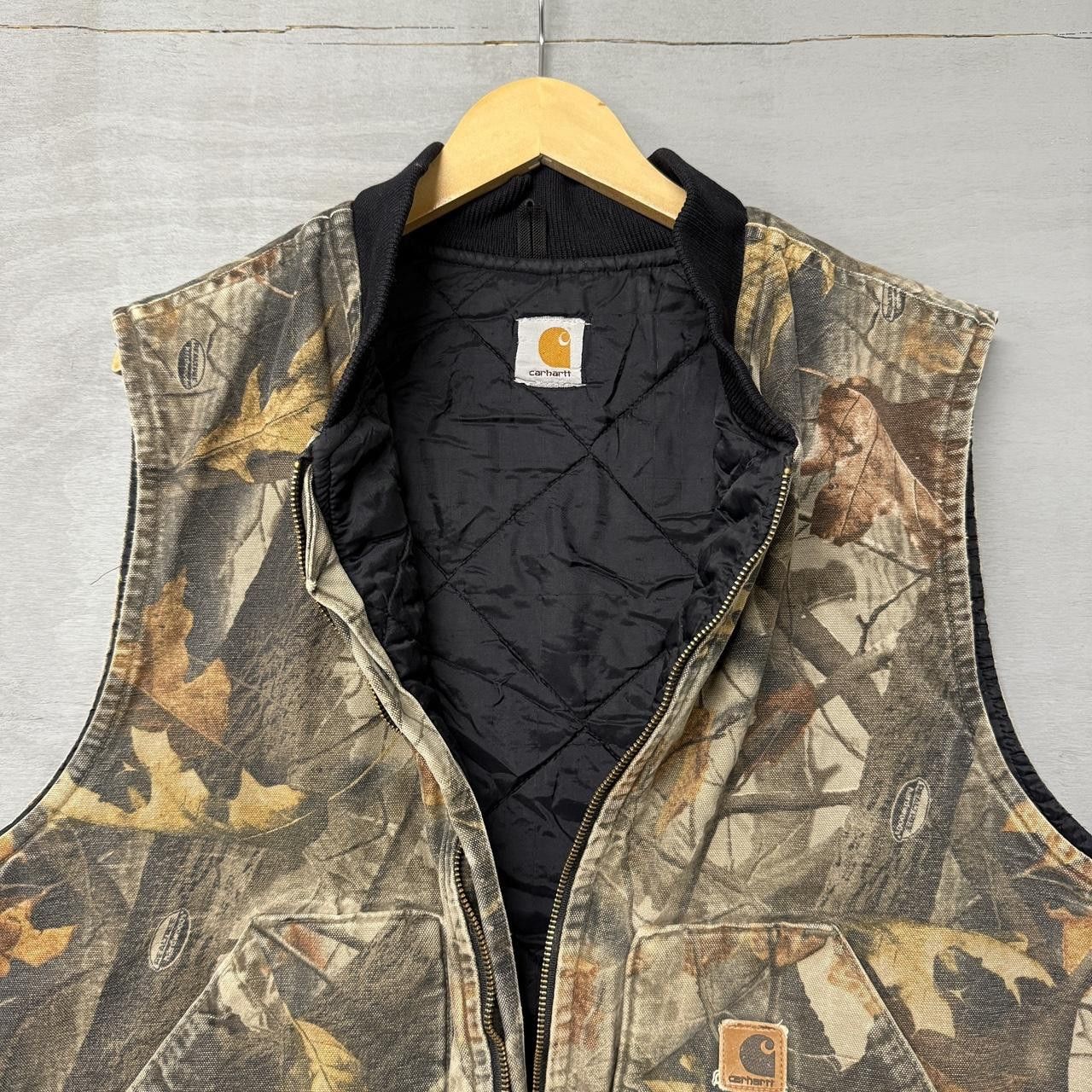 Carhartt Carhartt Camouflage Zip Up Quilt Lined Vest Men’s XL Size US XL / EU 56 / 4 - 3 Thumbnail