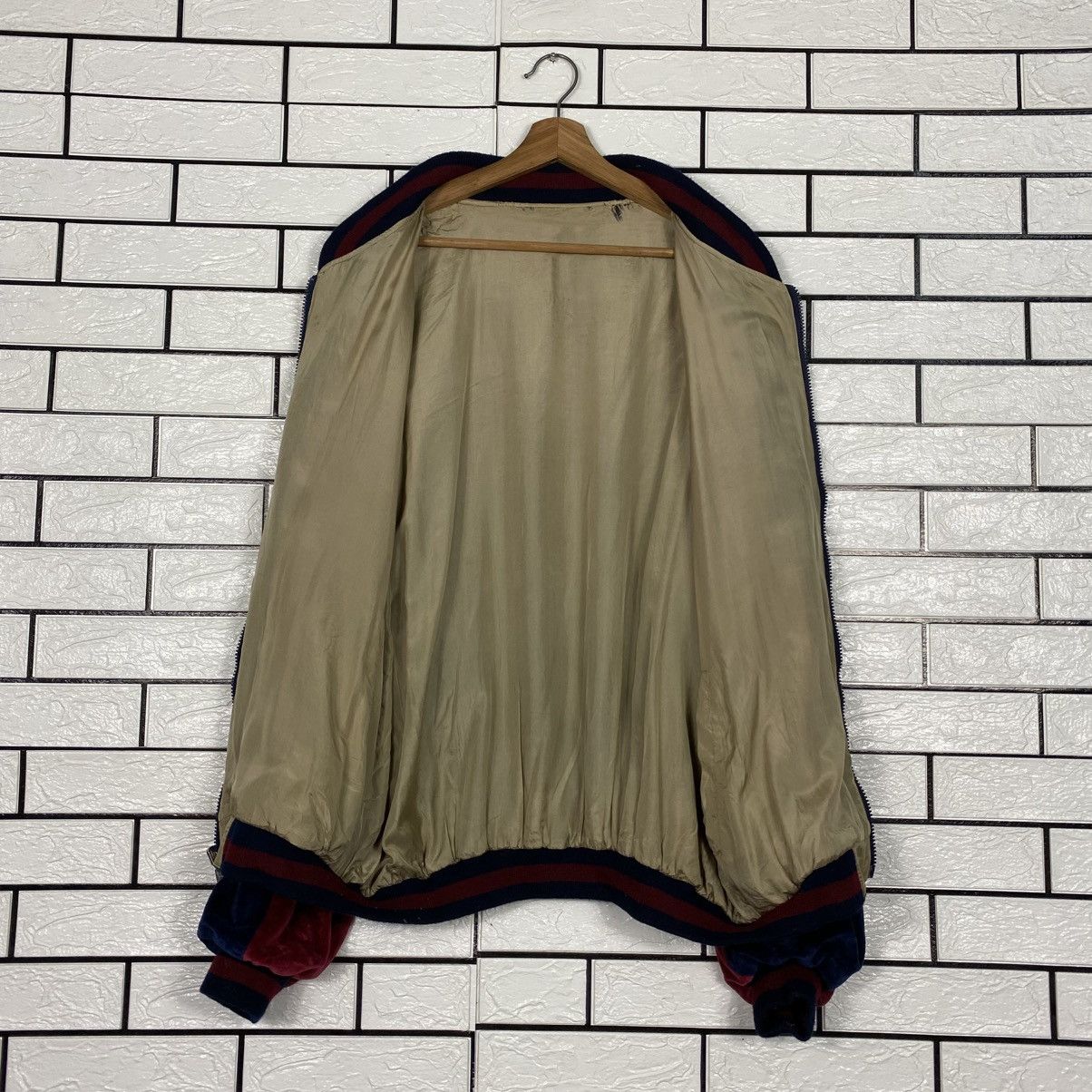 Givenchy Vintage Velvet Reversible Bomber Jacket Givenchy Size US XL / EU 56 / 4 - 16 Thumbnail