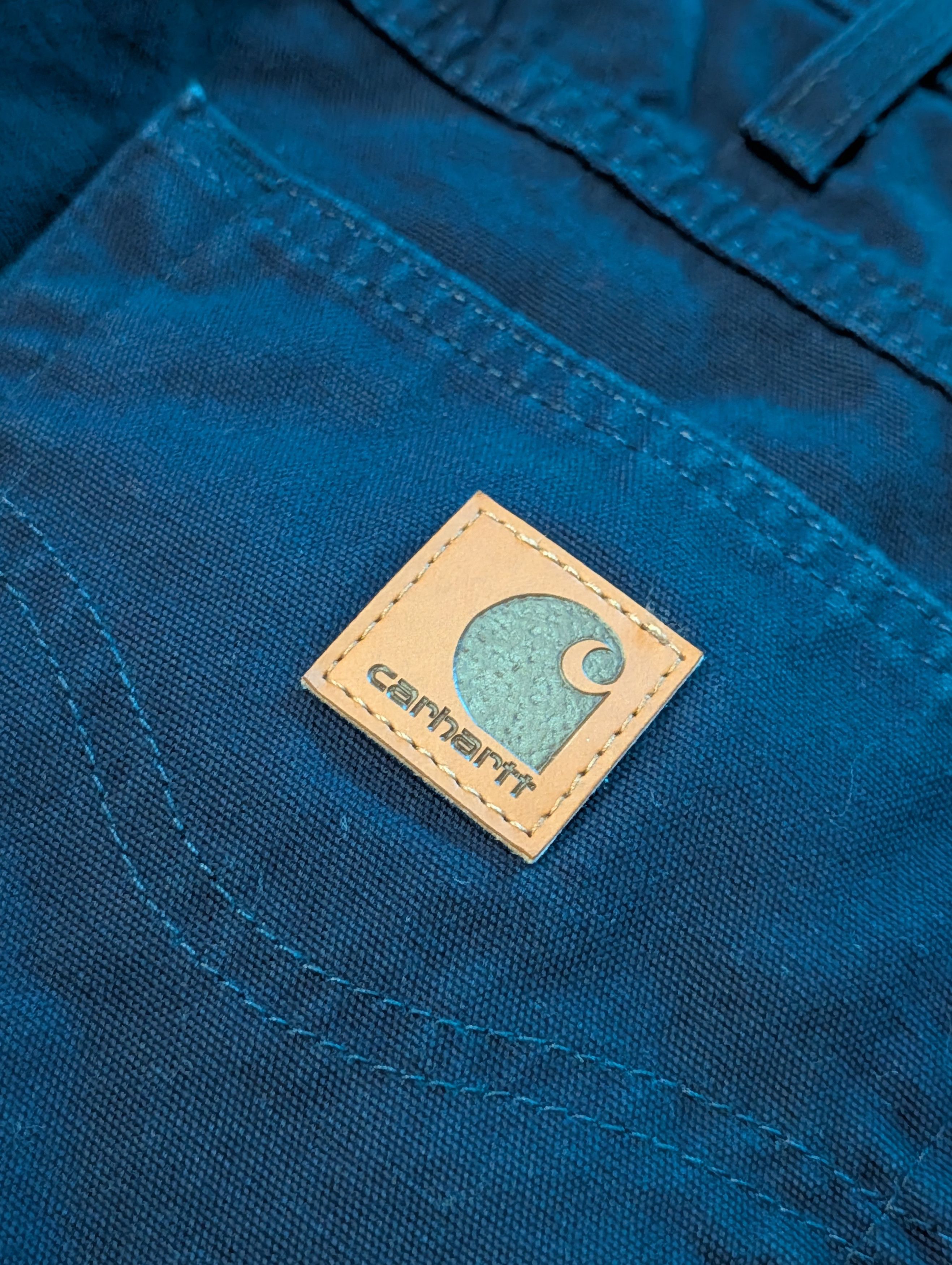 Carhartt Carhartt B159 NVY Loose Fit Carpenter Pants 34x32 Workwear Size US 34 / EU 50 - 2 Thumbnail
