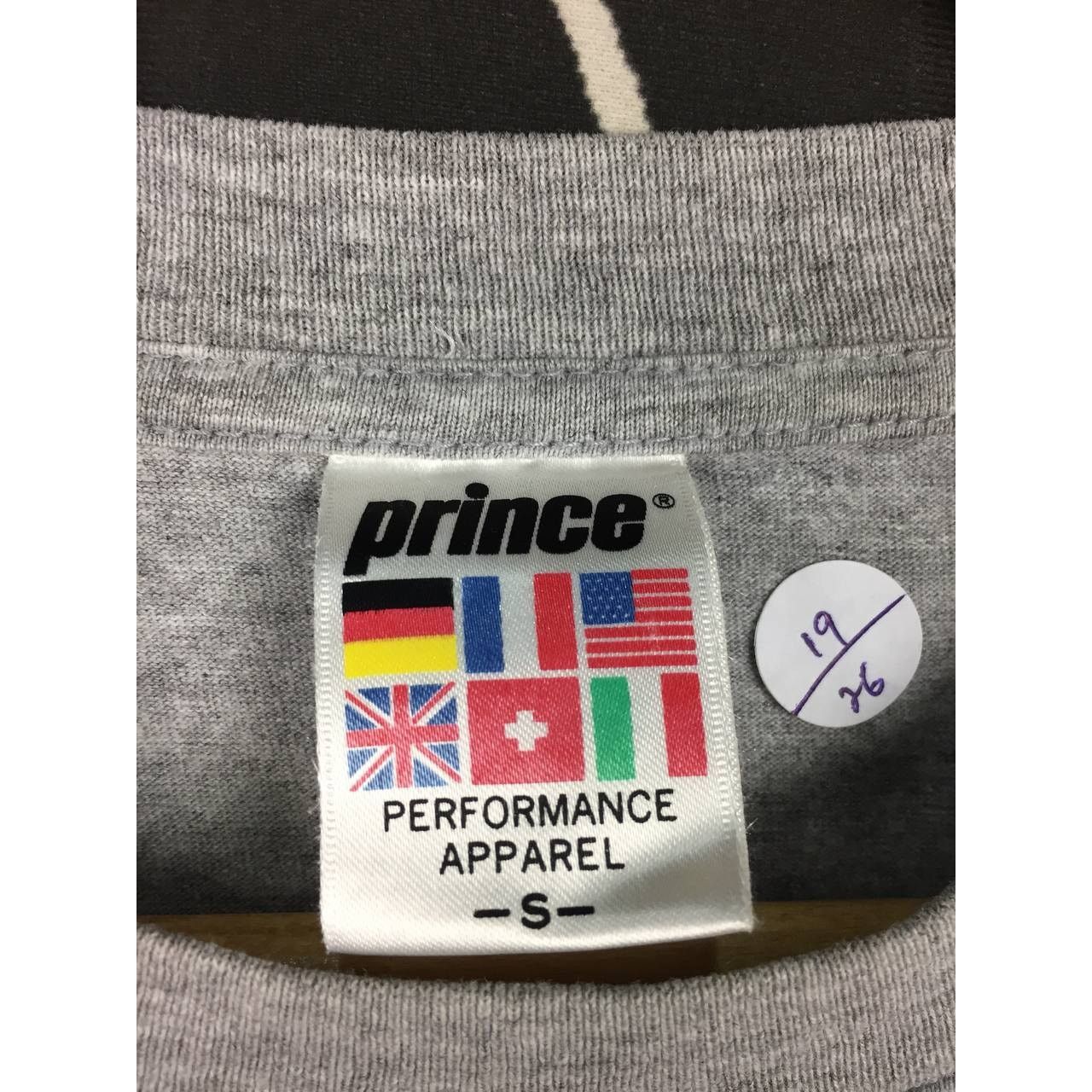 Prince × Vintage Vtg 90s Prince Performance Apparel The New American Tee Size US S / EU 44-46 / 1 - 10 Thumbnail