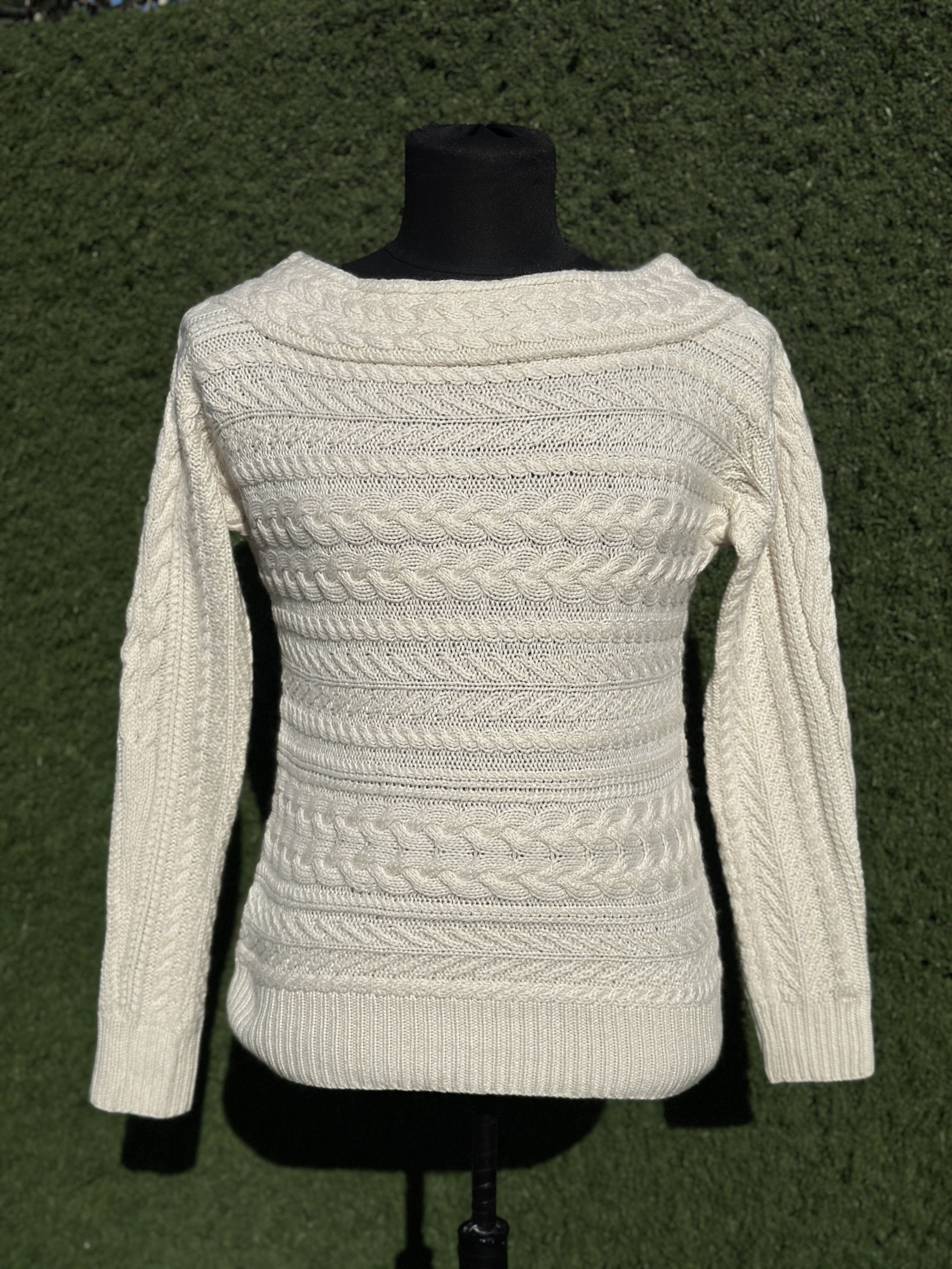 Rare Ralph Lauren Purple Label Hand Knit Cashmere Size S