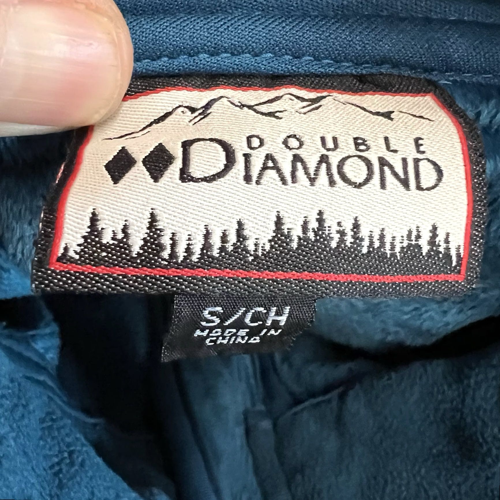 Doublet Double Diamond Waterproof Windproof Fleece Lined Jacket Womens S Teal Full Zip Size S / US 4 / IT 40 - 6 Thumbnail