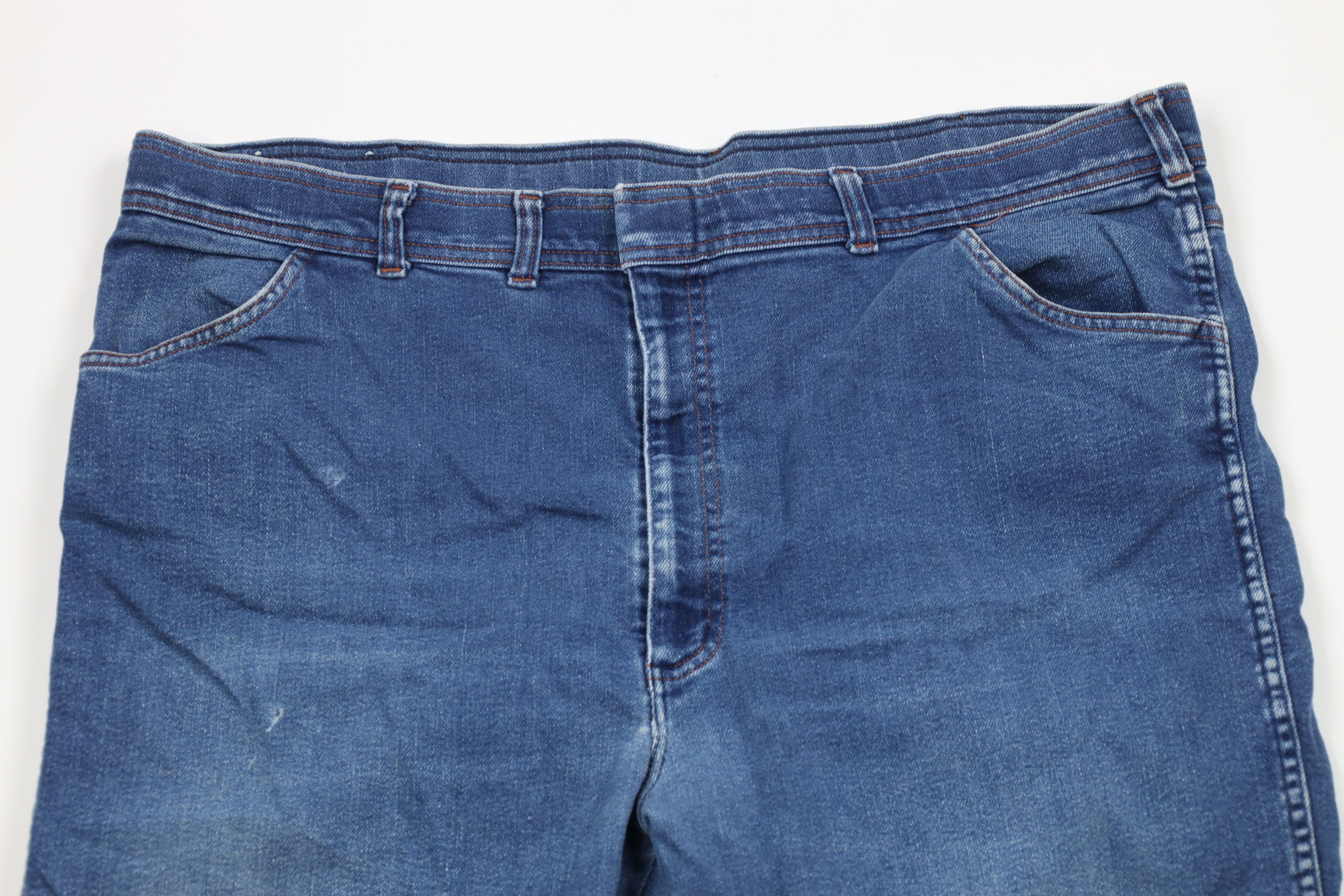 Vintage Vintage 70s Streetwear Wide Leg Bell Bottoms Jeans USA Size US 44 / EU 60 - 2 Thumbnail