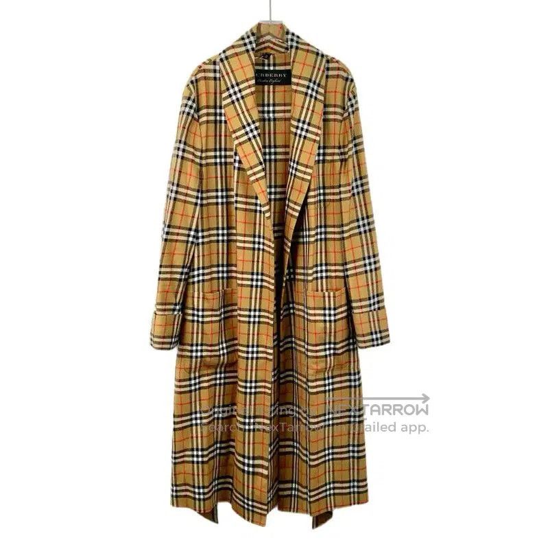 Burberry Burberry Brown Wool Women's Coat - XL Size. Size XL / US 12-14 / IT 48-50 - 1 Thumbnail