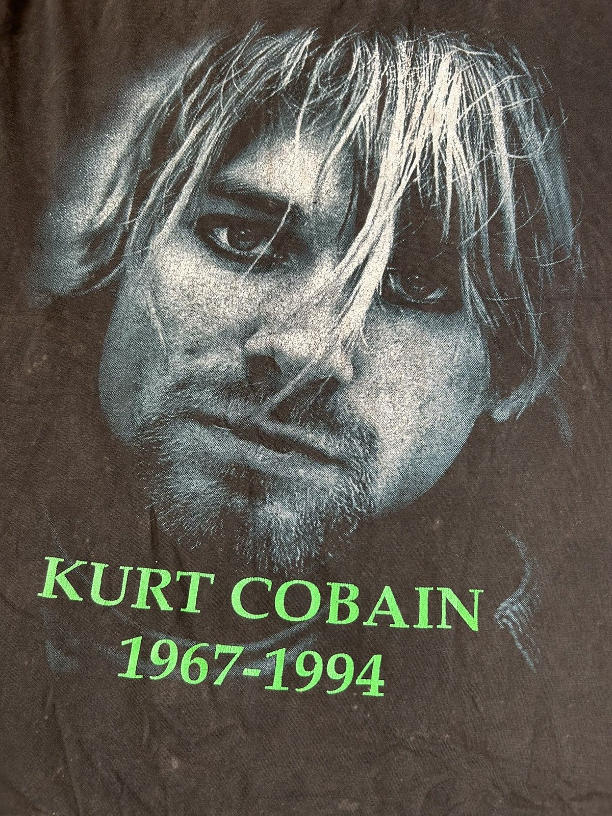Vintage Vintage Rare Kurt Cobain Memorial Tee Size US L / EU 52-54 / 3 - 4 Thumbnail