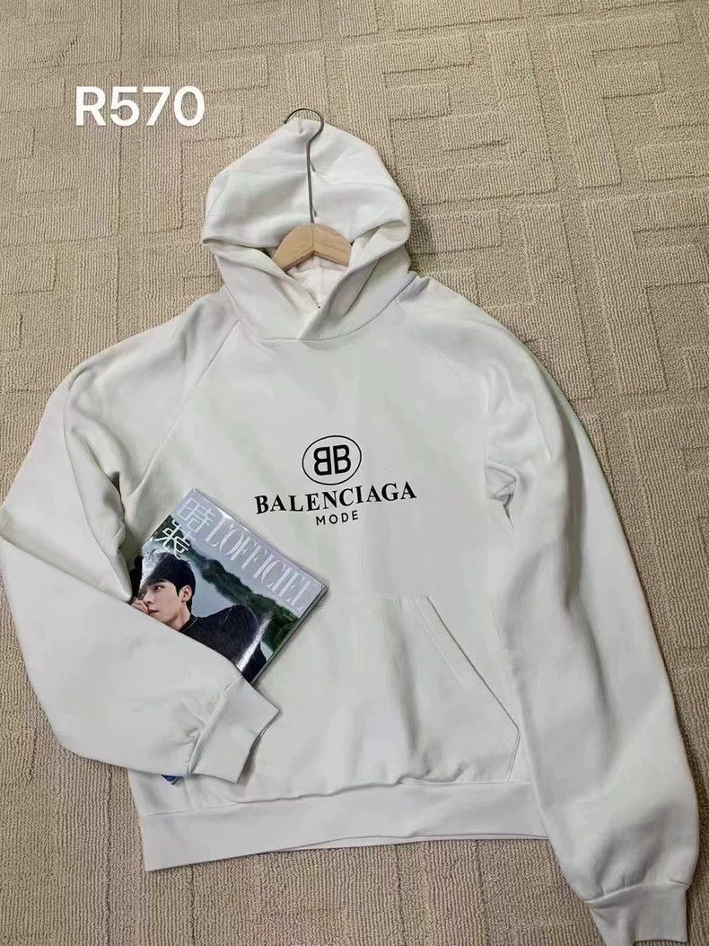 Balenciaga Balenciaga Double B printed logo hoodie 2504-Nextarrow Size US XL / EU 56 / 4 - 1 Thumbnail