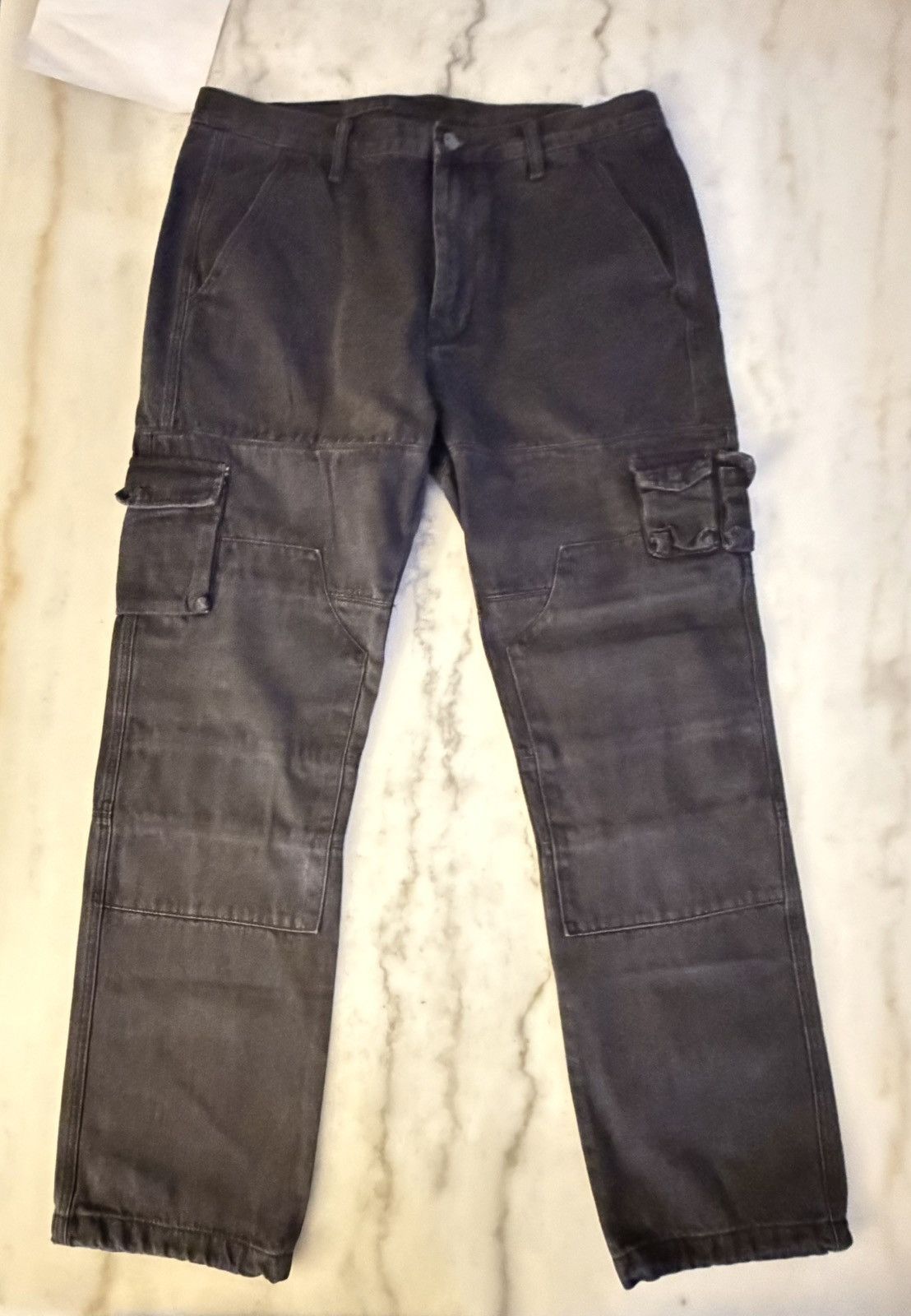 MNML Black Cargo Jeans Size US 38 / EU 54 - 1 Thumbnail