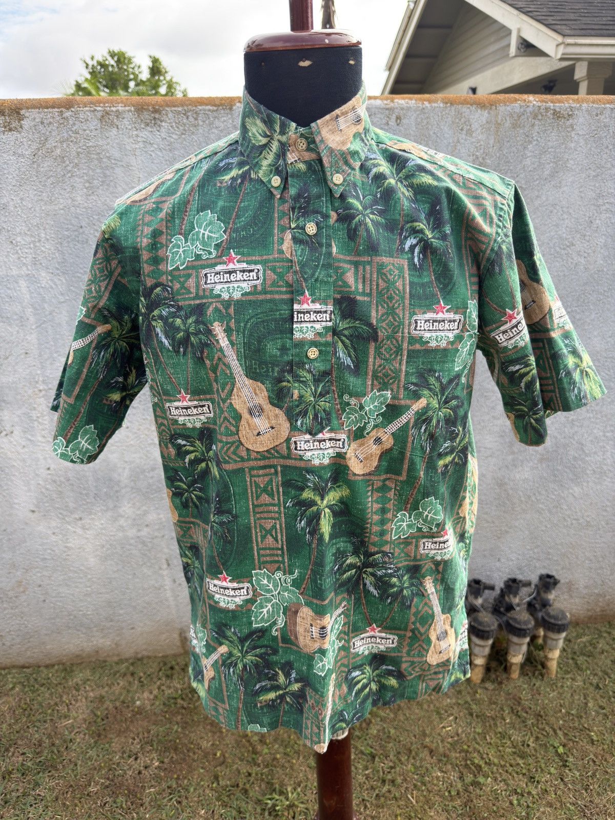 Reyn Spooner Rare Reyn Spooner Heineken Beer Hawaiian Shirt Men’s S Size US S / EU 44-46 / 1 - 1 Thumbnail