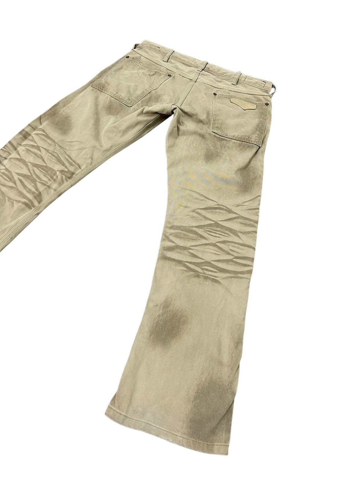 Japanese Brand Flare Jeans Blue Way Honeycomb Clawmark Boot Cut 2🟦 Size US 32 / EU 48 - 14 Thumbnail