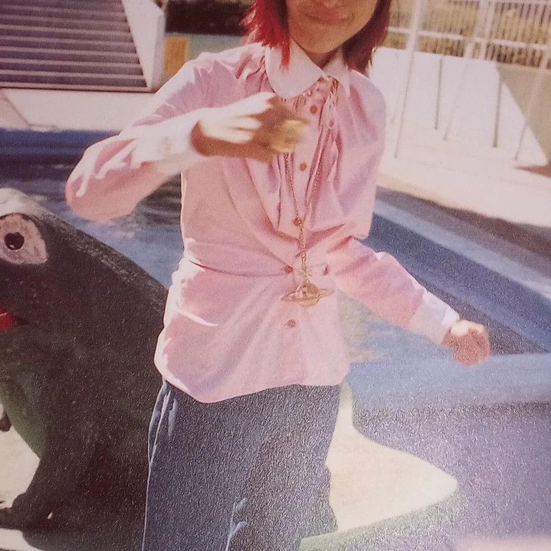 Vivienne Westwood Pink drunken man in a pleated shirt