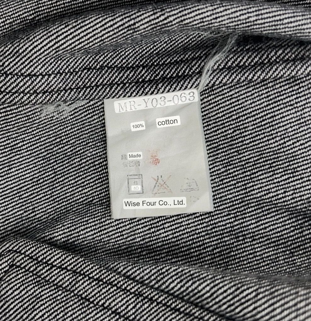 Yohji Yamamoto 90s Y’s for Men zip denim jacket Size US M / EU 48-50 / 2 - 5 Thumbnail