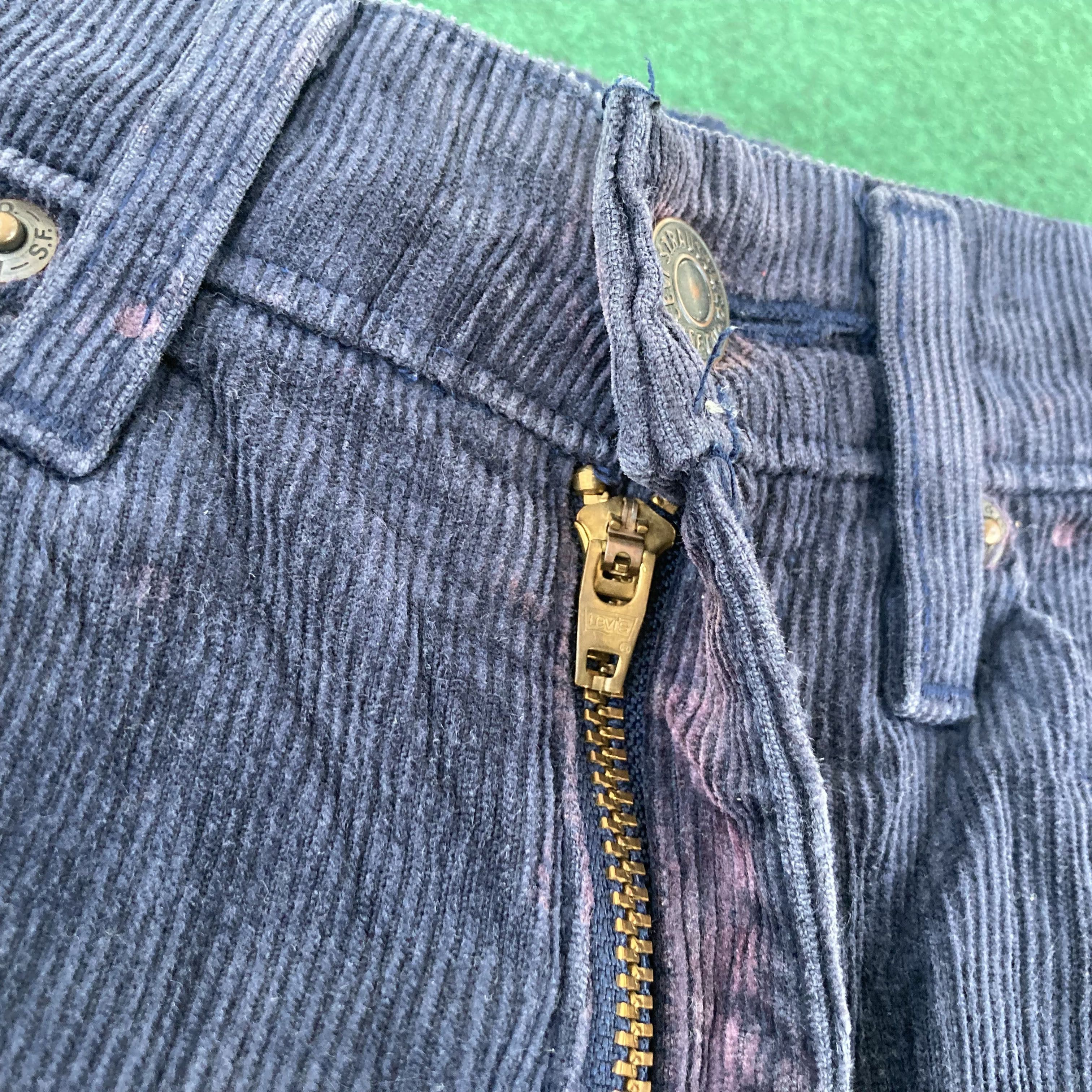 Levi's × Vintage Vtg Levis 517 Corduroy flare Jeans Sz 28 Bootcut Jeans Size US 28 / EU 44 - 4 Thumbnail