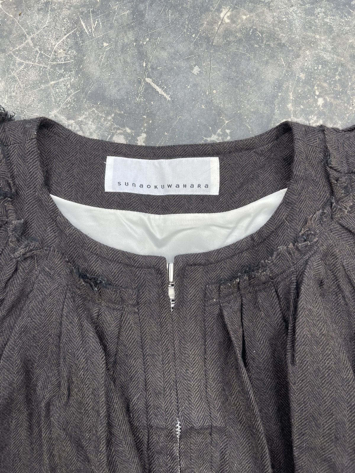 Issey Miyake × Sunao Kuwahara Sunaokuwahara wide sleeve short blouse Size M / US 6-8 / IT 42-44 - 4 Thumbnail