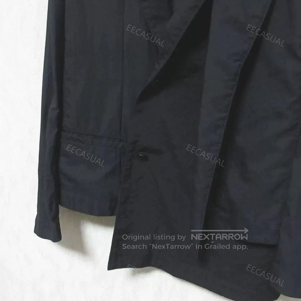 Y's Asymmetrical Layered Black Jacket. Size S / US 4 / IT 40 - 4 Thumbnail