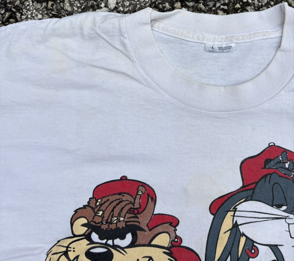 Other Vintage 90s Chicago Bulls Looney Tunes Size US L / EU 52-54 / 3 - 2 Thumbnail