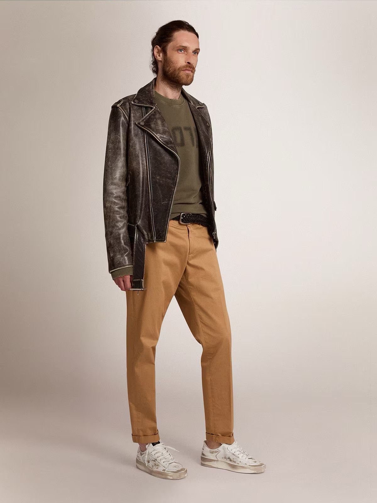 Golden Goose Golden Goose Biker Jacket Size US XL / EU 56 / 4 - 3 Thumbnail