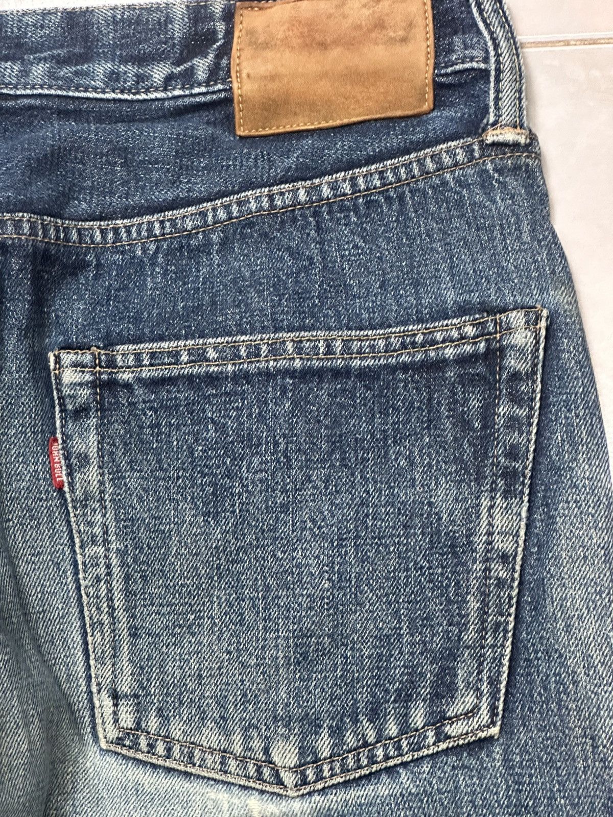 Johnbull Johnbull Vintage Selvedge Distressed Ripped Jeans With Faded Size US 32 / EU 48 - 8 Thumbnail