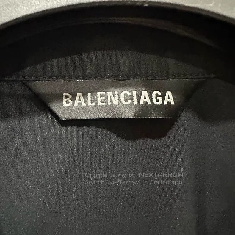Balenciaga Balenciaga Flame Sanskrit Cotton Long Sleeve Shirt Size US S / EU 44-46 / 1 - 3 Thumbnail