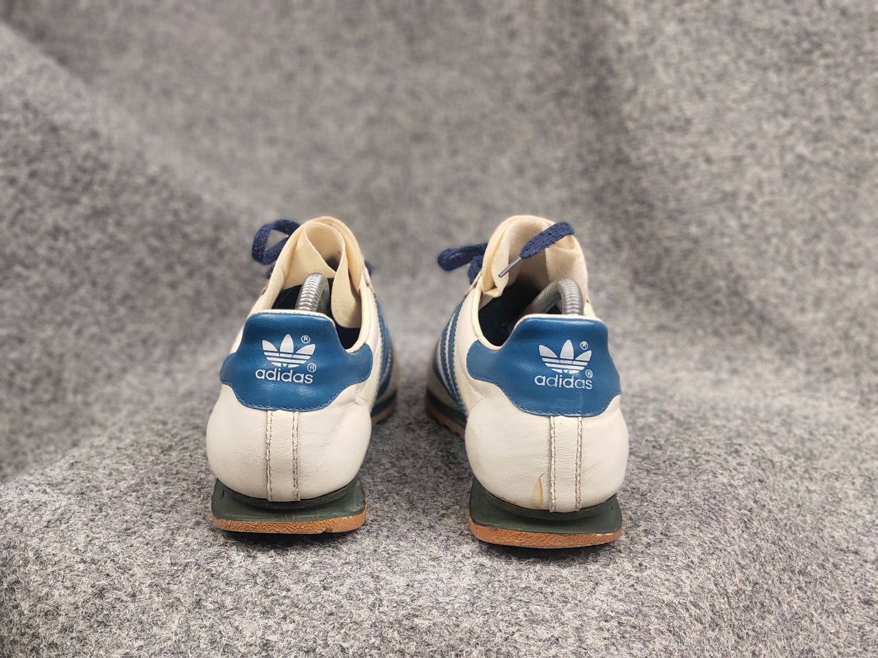 Adidas Rare Vintage 70's Adidas ROM Leather Sneakers Yugoslavia Size US 6 / EU 39 - 13 Thumbnail