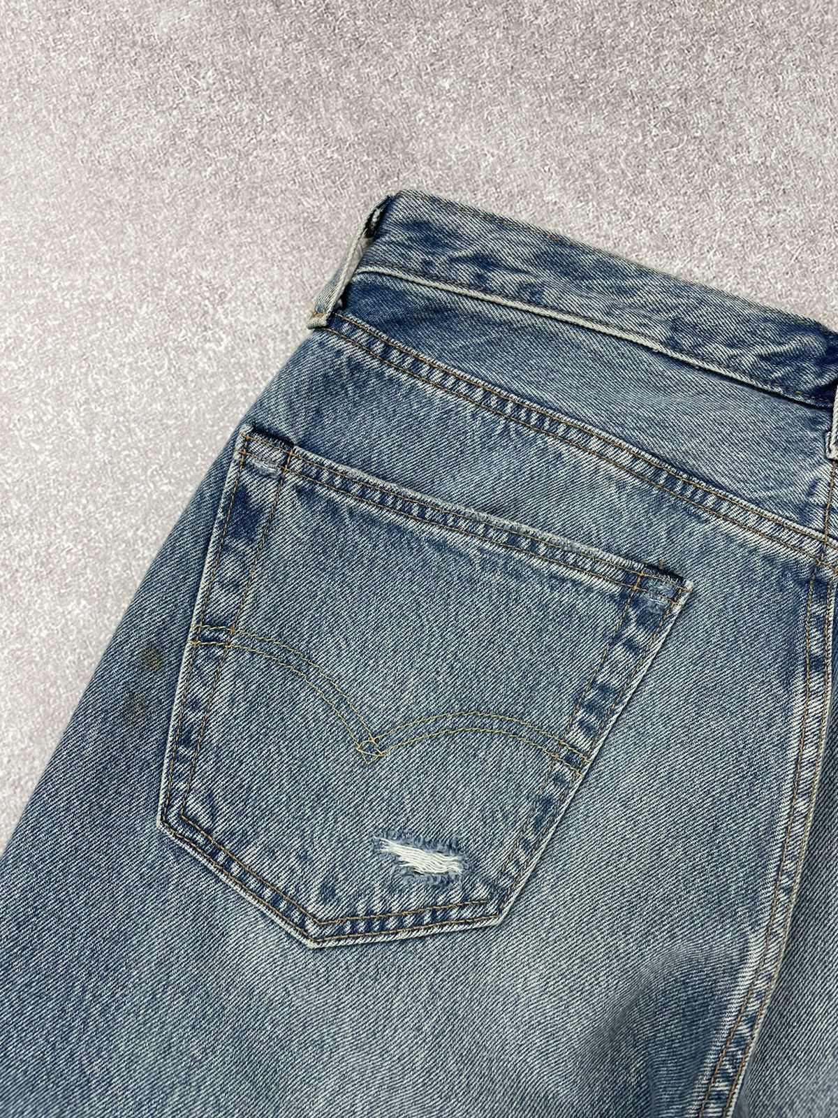 Levi's × Levi's Made & Crafted Levi’s Distressed Faded Denim Jeans 31x32 Size US 31 - 12 Thumbnail