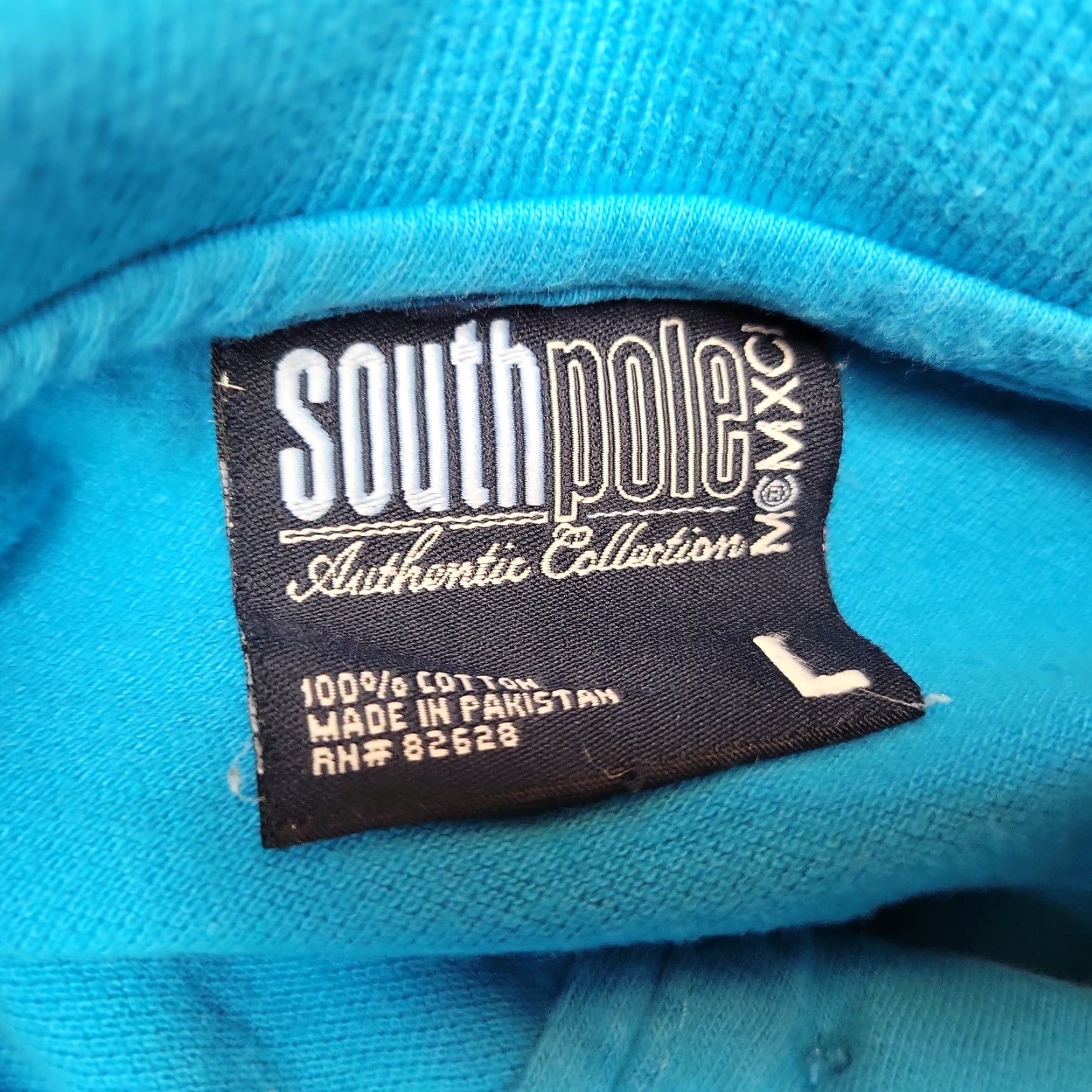 Southpole VINTAGE Southpole Shirt Mens L Blue 100% Cotton Polo Casual Embroidered Crest 90s/Y2K Mens Size US L / EU 52-54 / 3 - 4 Thumbnail
