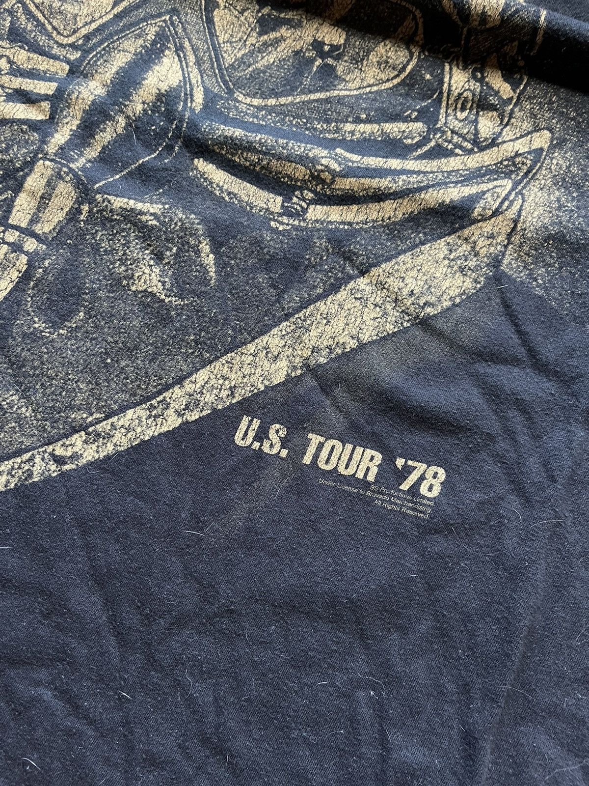 Band Tees × Black Sabbath × Vintage Black Sabbath US Tour 78 Black Tee Size US XL / EU 56 / 4 - 6 Thumbnail