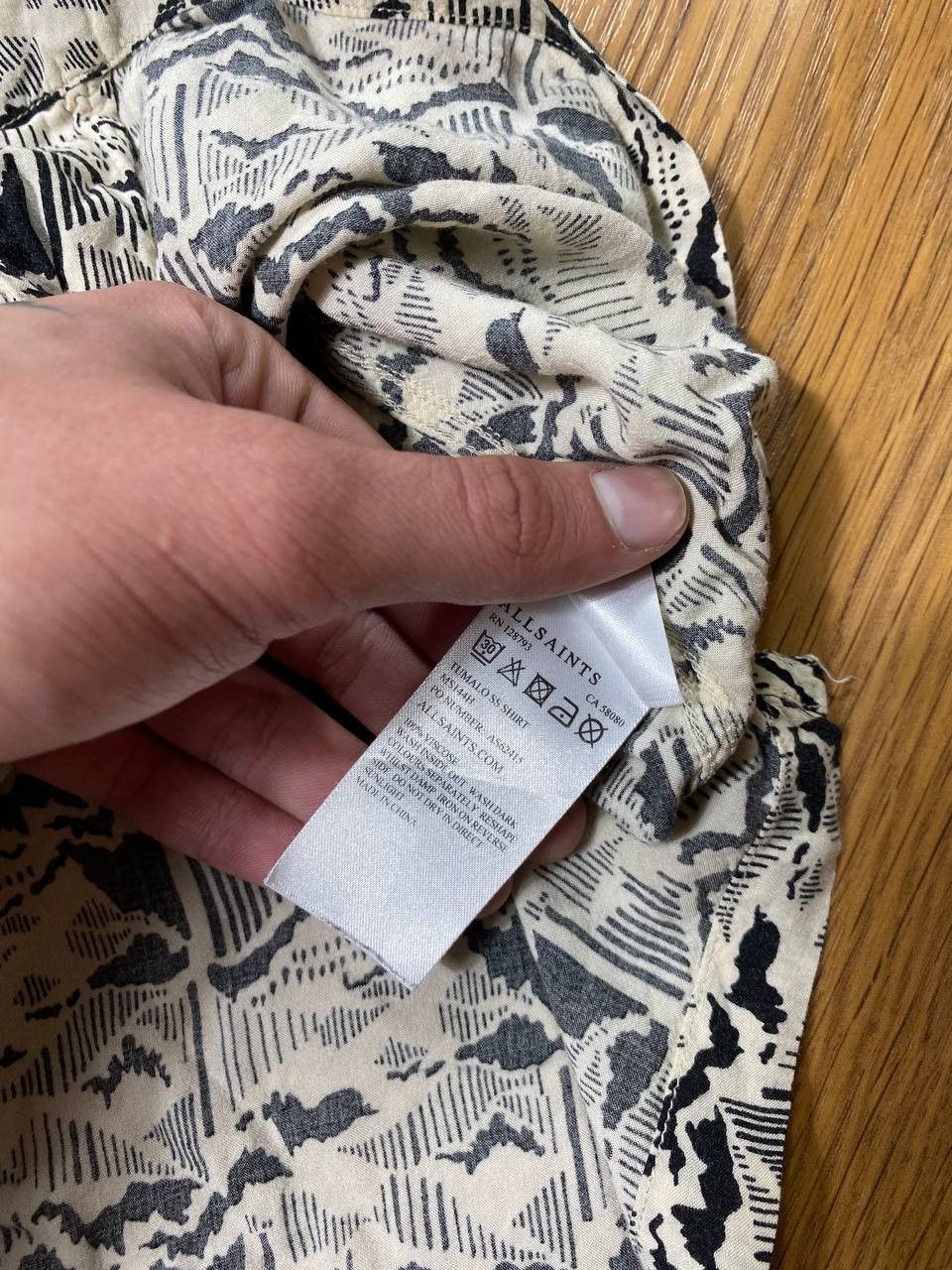 Allsaints Hawaiian shirt allsaints streetwear y2k shirt Size US S / EU 44-46 / 1 - 2 Thumbnail