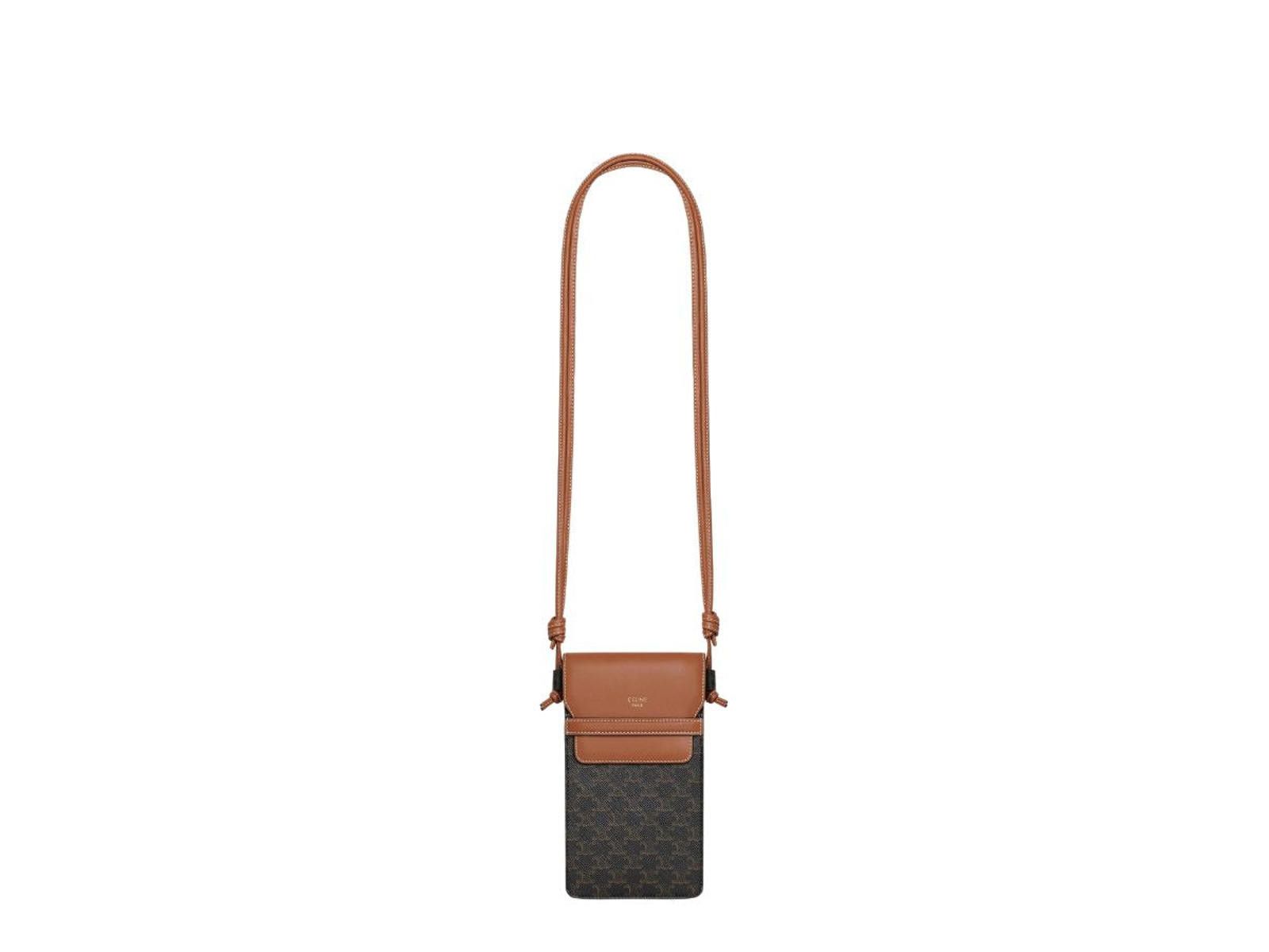 Celine Celine Triomphe Phone Pouch Crossbody Size ONE SIZE - 3 Thumbnail