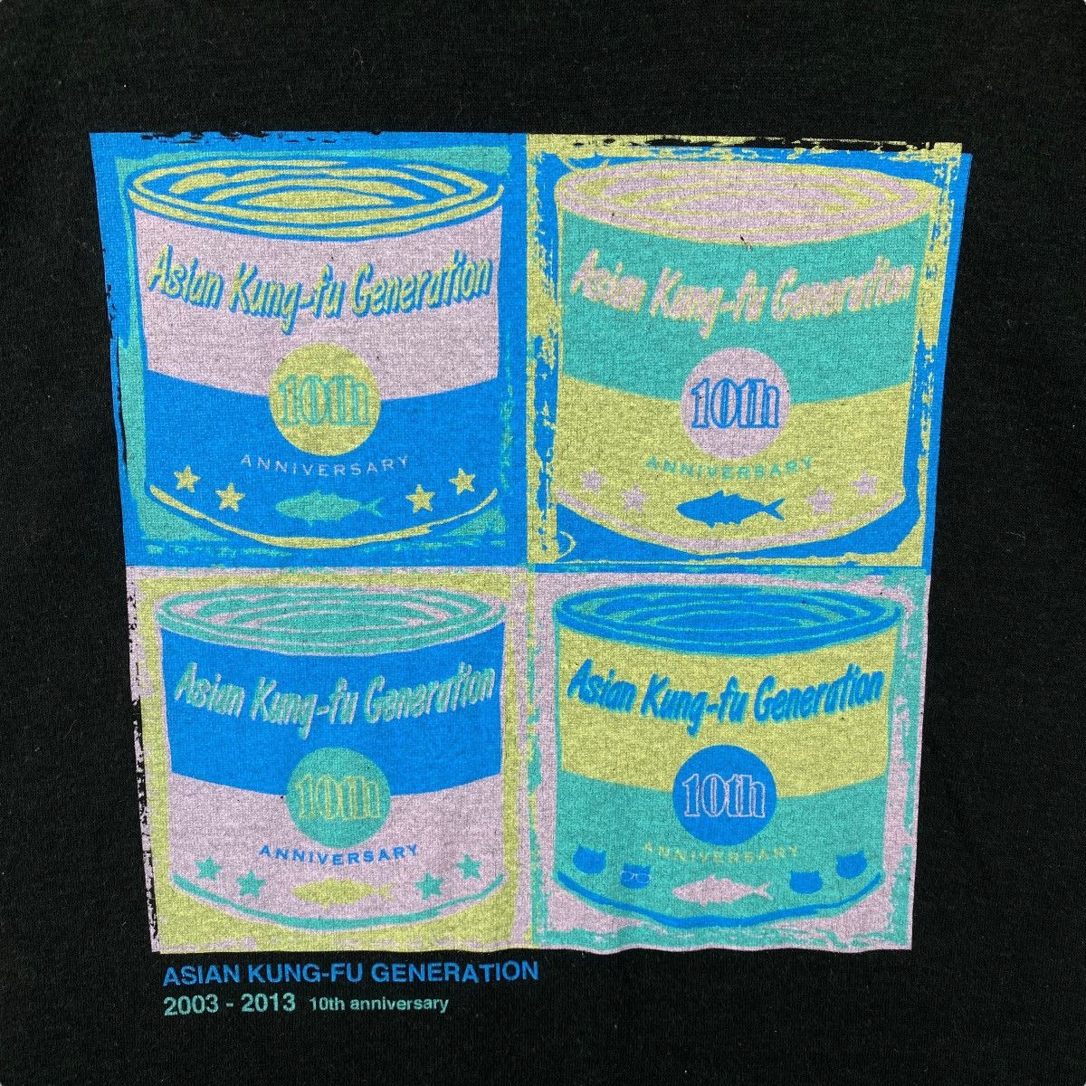 Band Tees Japanese Band Asian Kung-Fu Generation 10th Anniversary Tee Size US M / EU 48-50 / 2 - 2 Thumbnail