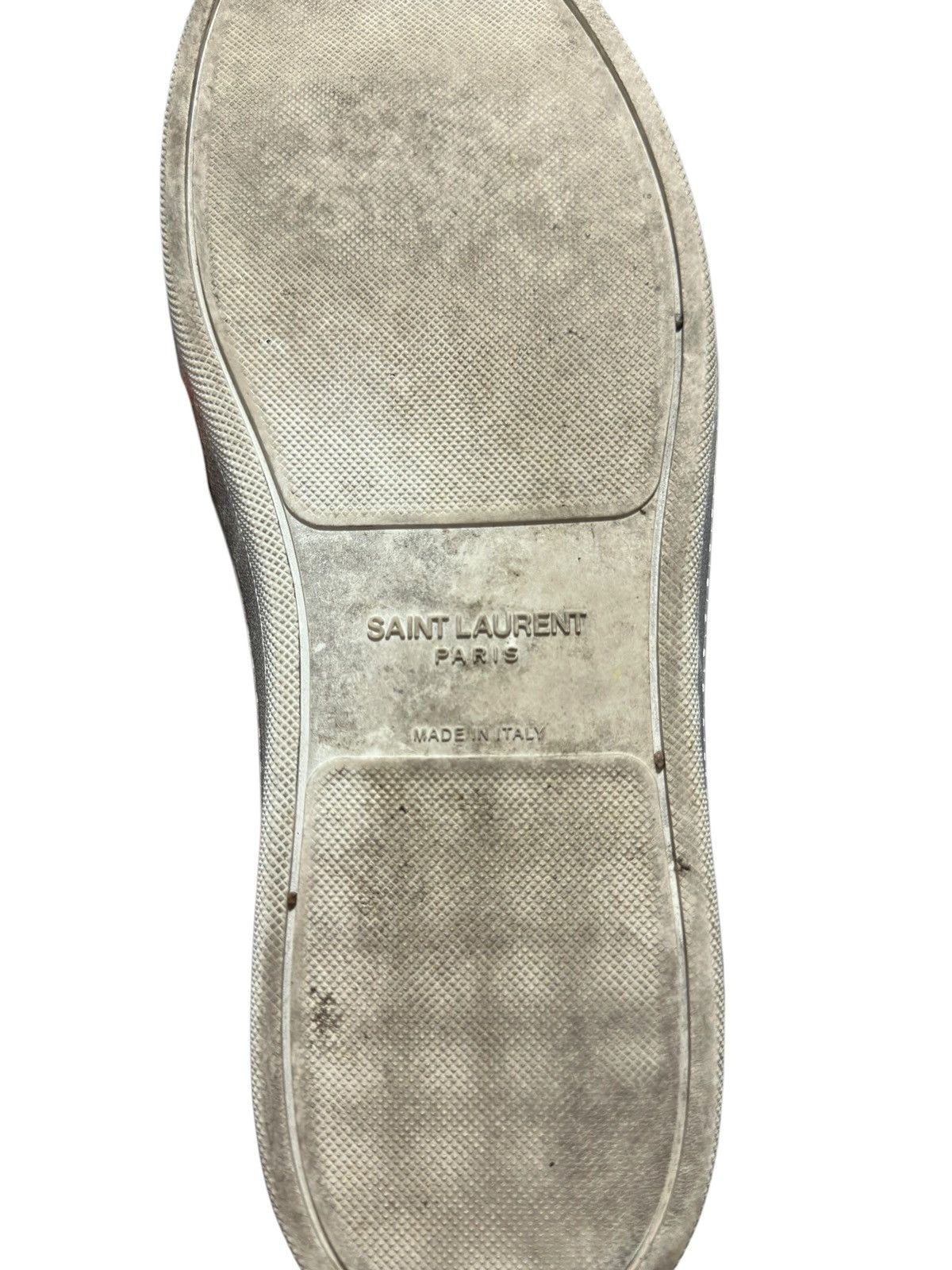 Saint Laurent Paris Saint Laurent Court Classic Perforated Sneakers Size US 10.5 / EU 43-44 - 5 Thumbnail