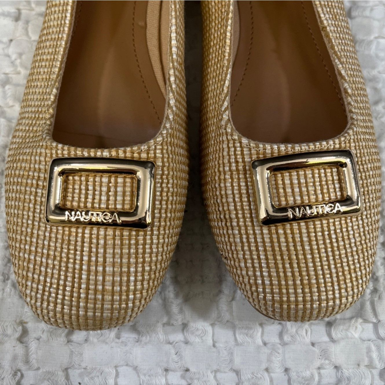 Nautica Nautica Halsell Women's Beige Shoes/Flats Size 10 SKU 5104 Size US 10 / IT 40 - 6 Thumbnail