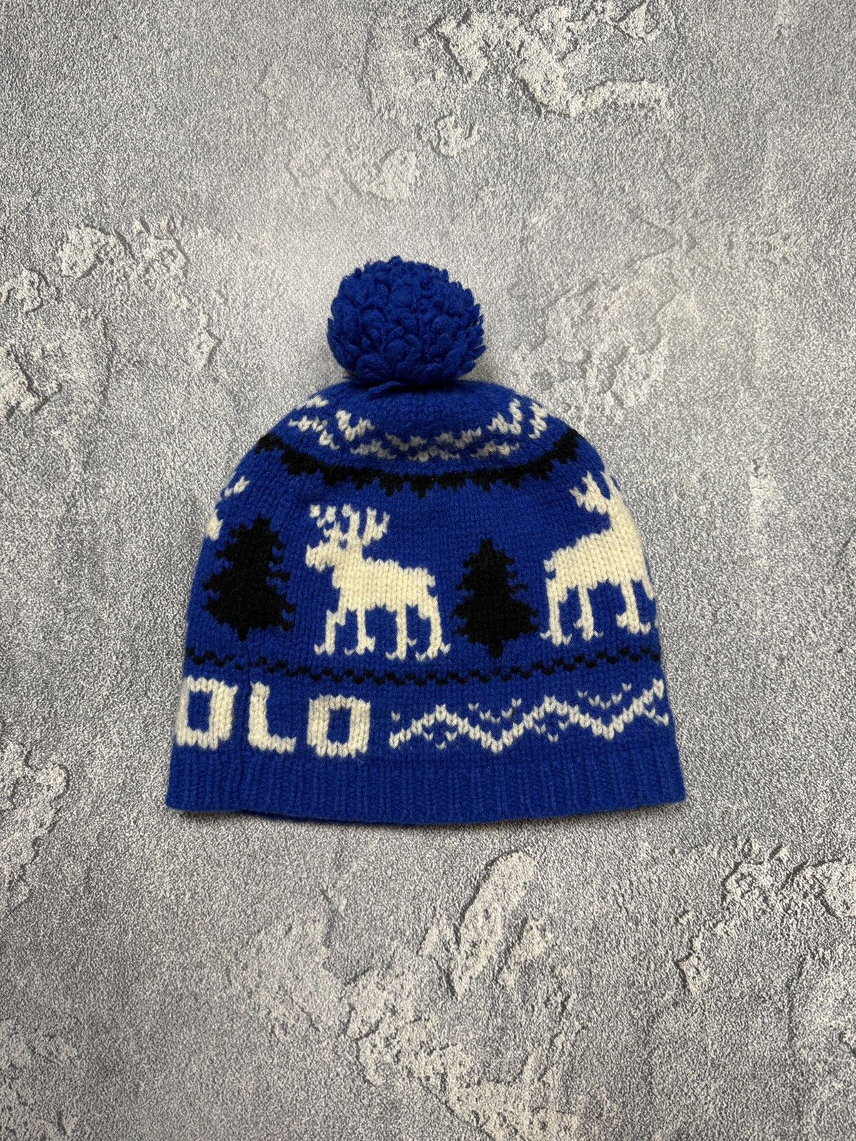 Polo Ralph Lauren Polo Ralph Lauren USA Logo Wool Beanie Size ONE SIZE - 4 Thumbnail