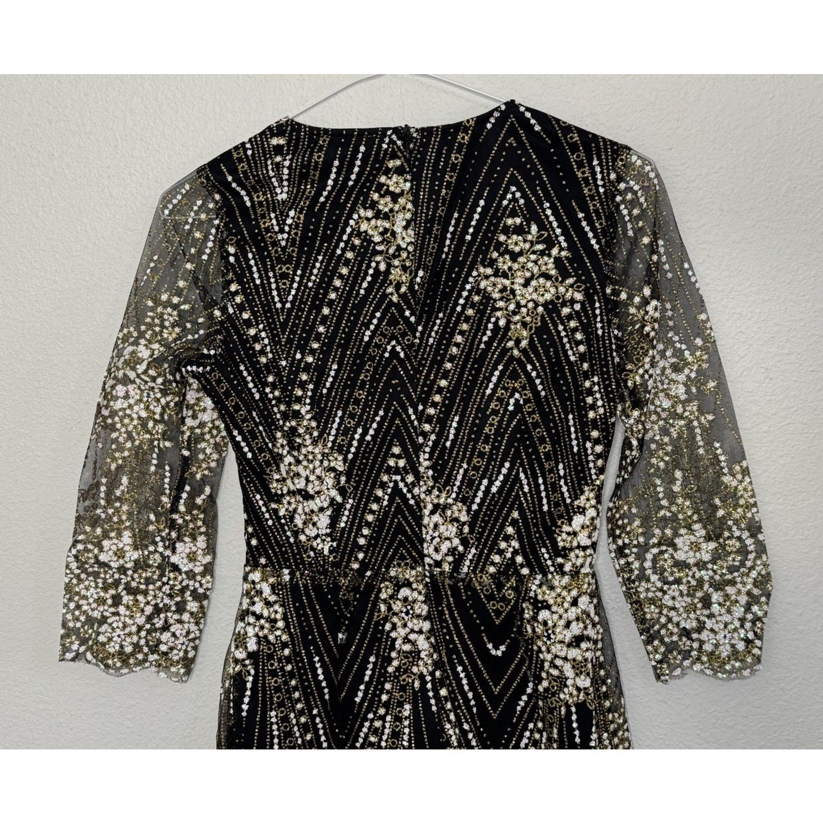 Other LUXXEL Saved By The Dress Embellished Sparkly Glittery Mini Size S / US 4 / IT 40 - 7 Thumbnail