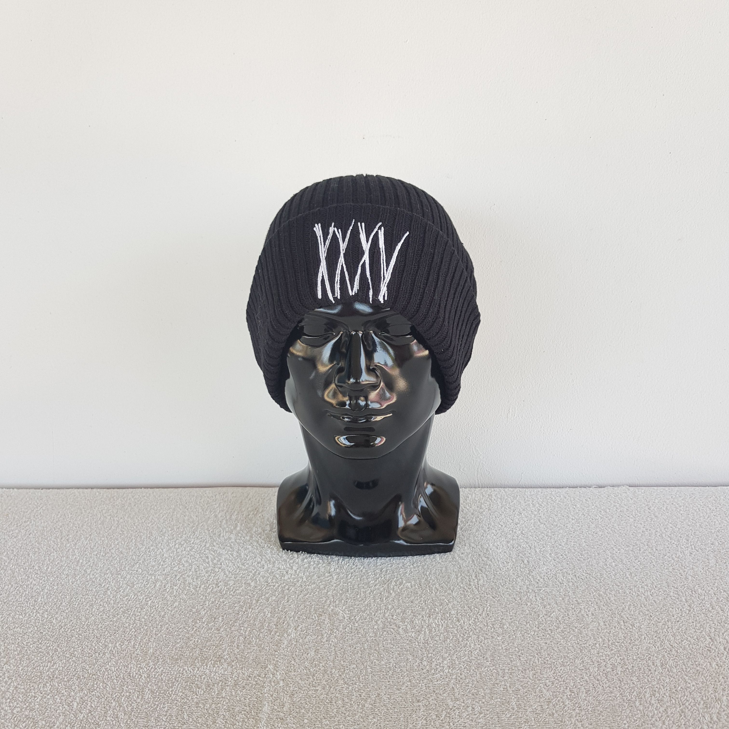 Japanese Brand Vintage 35 XXXV Japan Tour Beanie Snow Caps Hats. Size ONE SIZE - 2 Thumbnail
