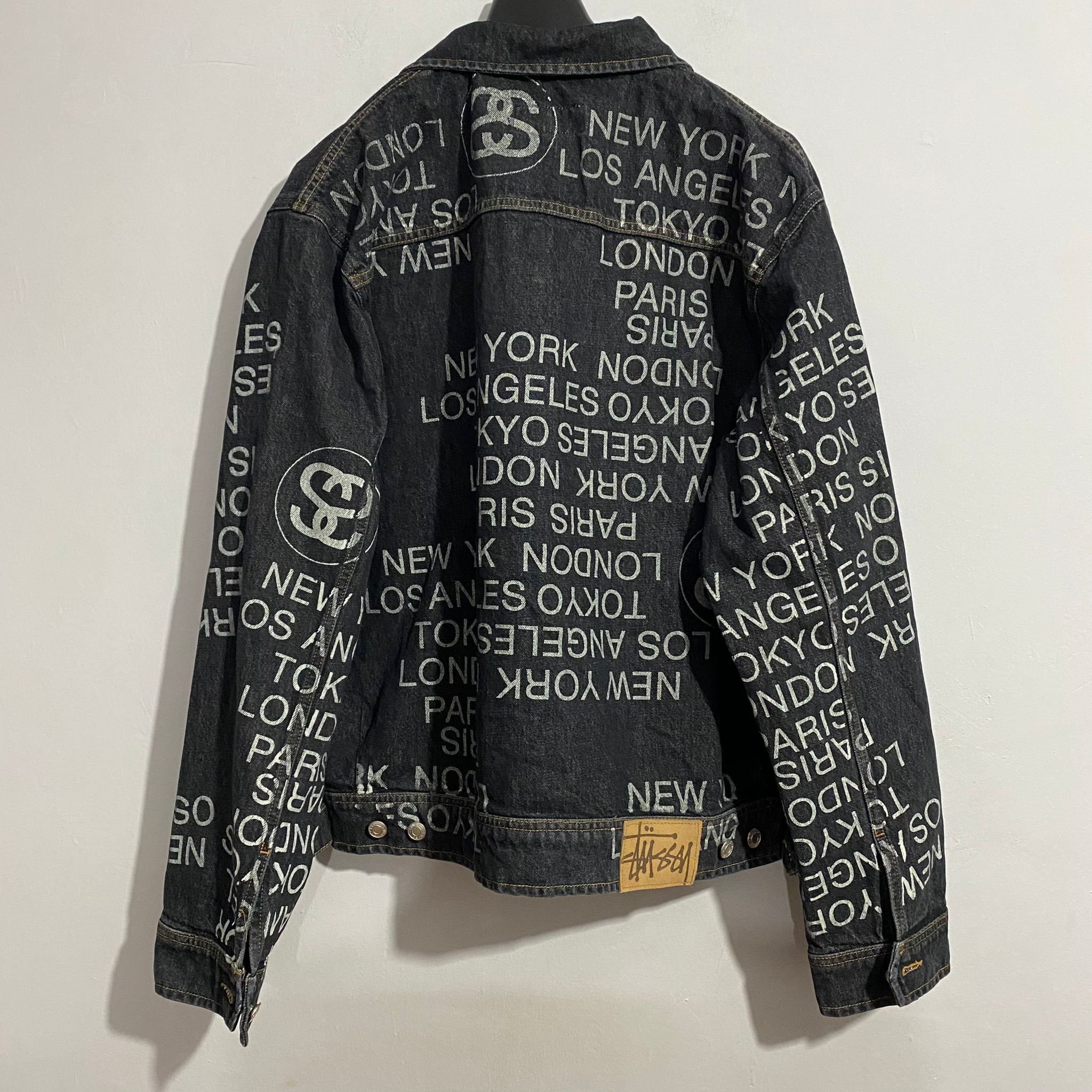 Stussy Zip Work Denim City Link Jacket Size US L / EU 52-54 / 3 - 6 Thumbnail