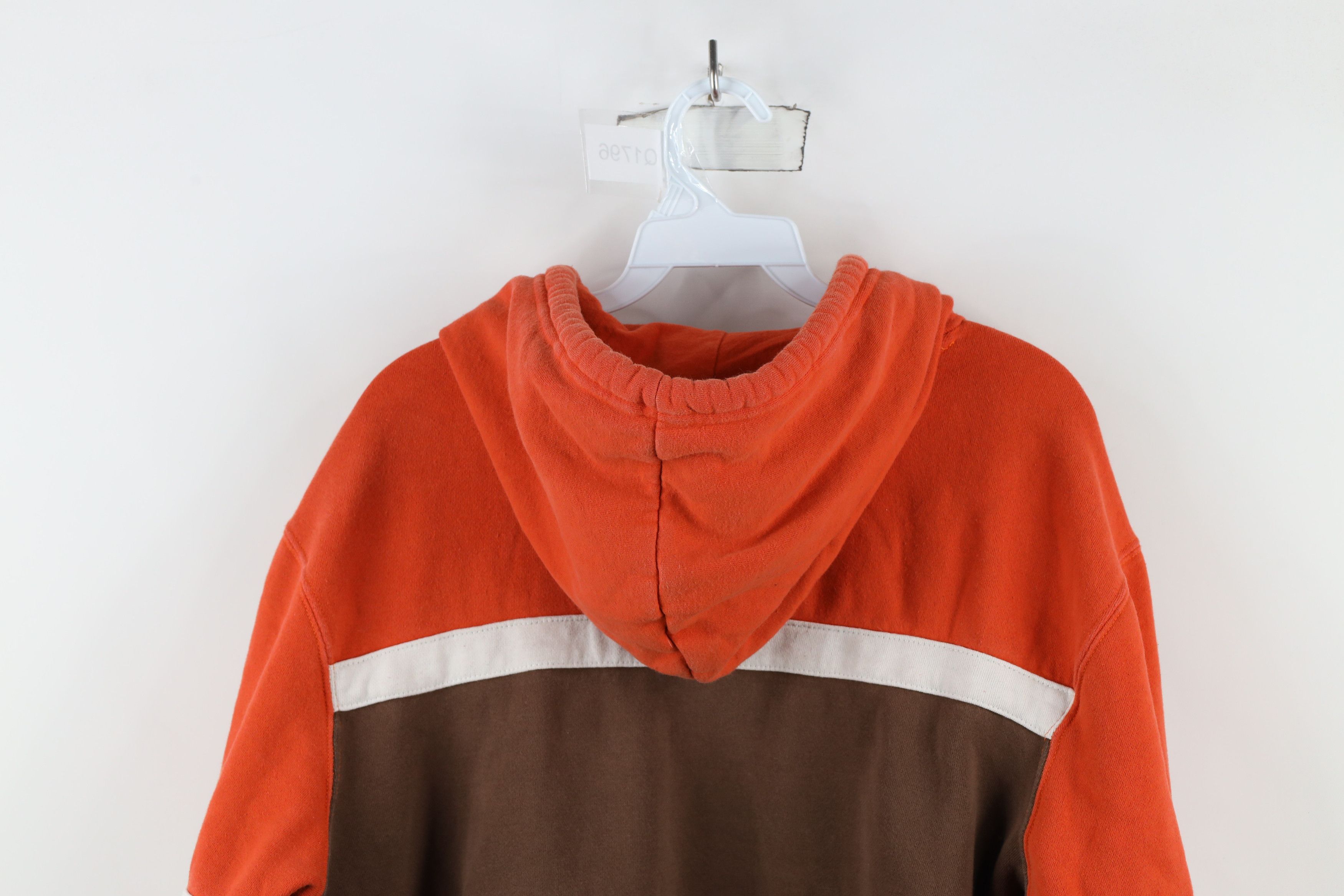 Mitchell & Ness × Vintage Retro Mitchell & Ness Cleveland Browns Football Hoodie Size US L / EU 52-54 / 3 - 11 Thumbnail