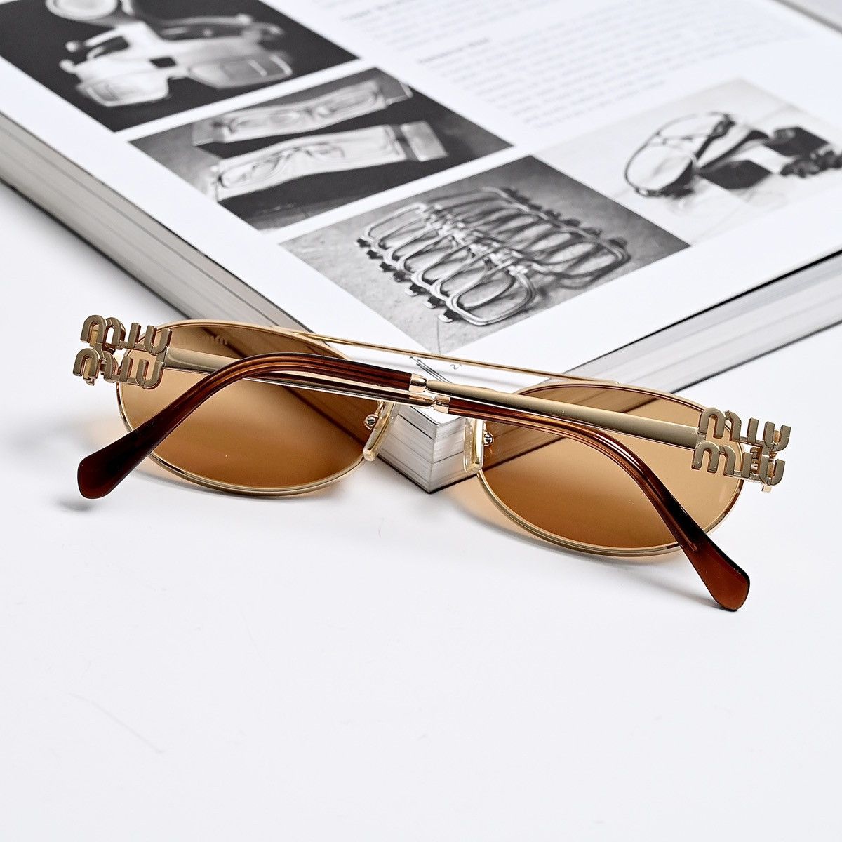 Miu Miu MIU MIU 0MU 54ZS SUNGLASSES Size ONE SIZE - 9 Thumbnail