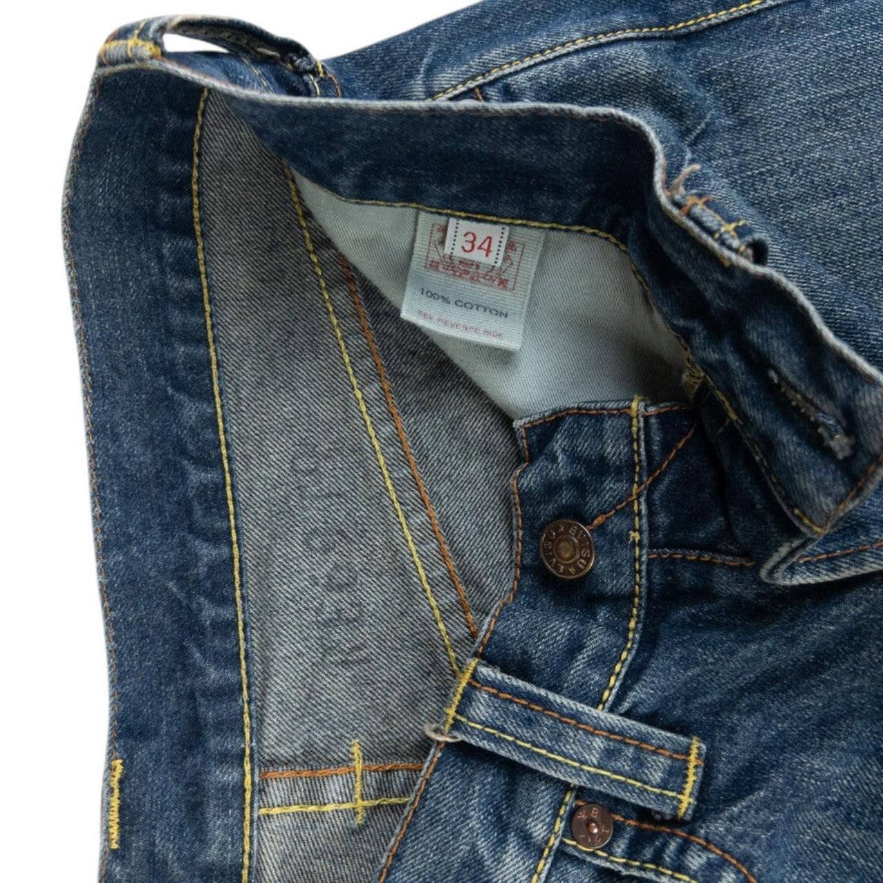 Evisu Vintage Evisu Double Gull Japanese Denim Jeans Size W34 Size US 34 / EU 50 - 5 Thumbnail