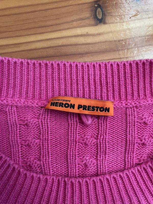 Heron Preston Women’s Heron Preston Knit Sweater Cotton Size M / US 6-8 / IT 42-44 - 4 Thumbnail