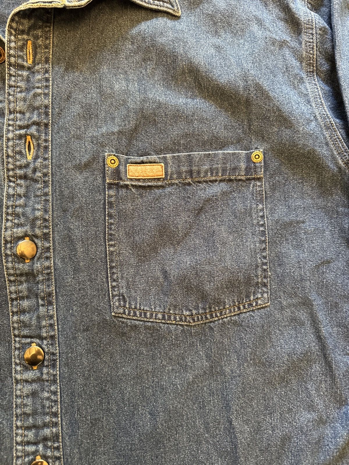 Carhartt × Carhartt Wip Carhartt Wip Denim Shirt Size US XL / EU 56 / 4 - 7 Thumbnail